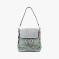 FAYE mini Blue Suede × leather 04 17 70 65 2フェイ ミニ ブルー スエード×レザー 04 17 70 65 2