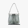 FAYE mini Blue Suede × leather 04 17 70 65 2フェイ ミニ ブルー スエード×レザー 04 17 70 65 2