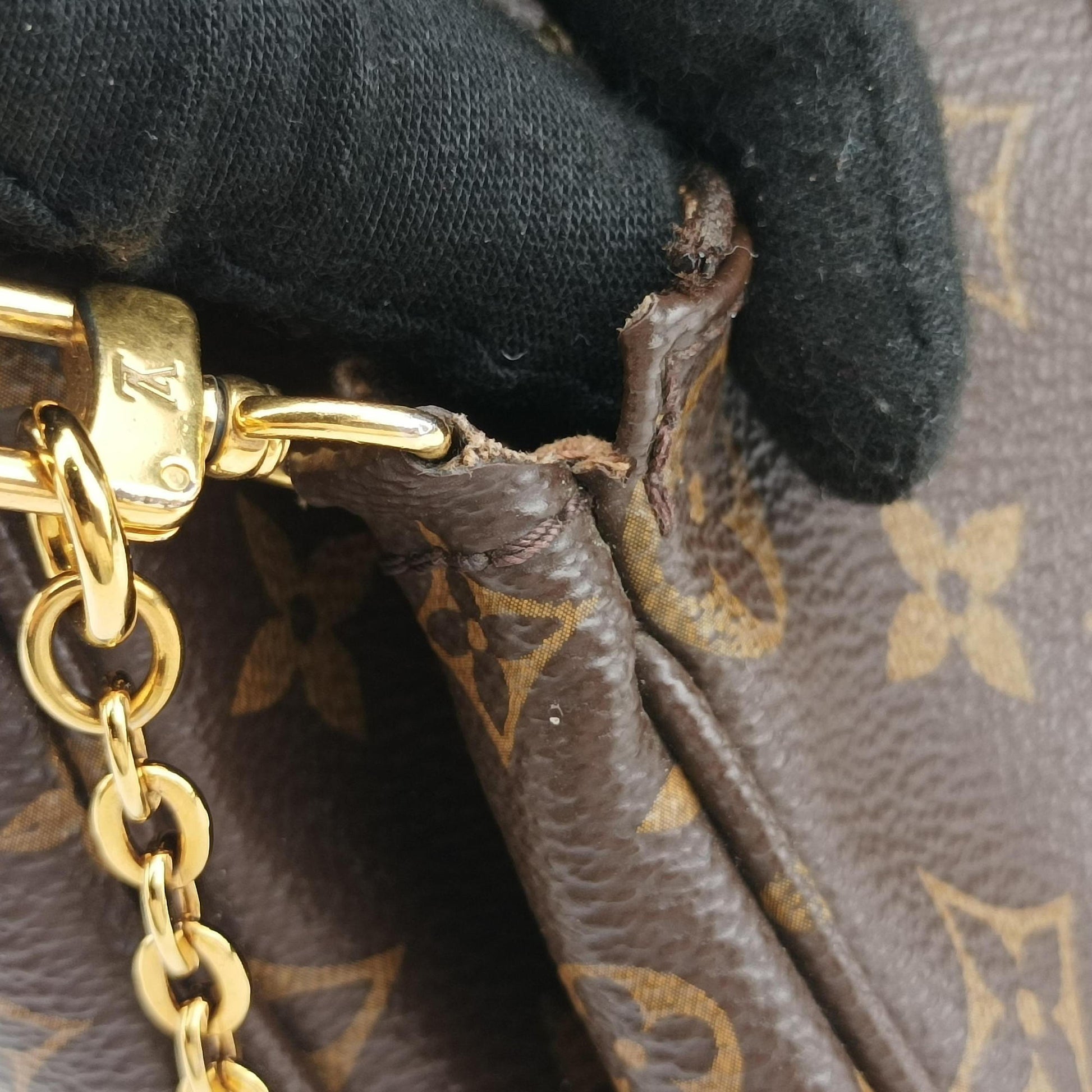Multi Pochette Accessoir brown×khaki Monogram Canvas M44813 DR3159 IC Chipミュルティ ポシェット アクセソワール モノグラム/ブラウン×カーキ モノグラムキャンバス M44813 DR3159 ICチップ