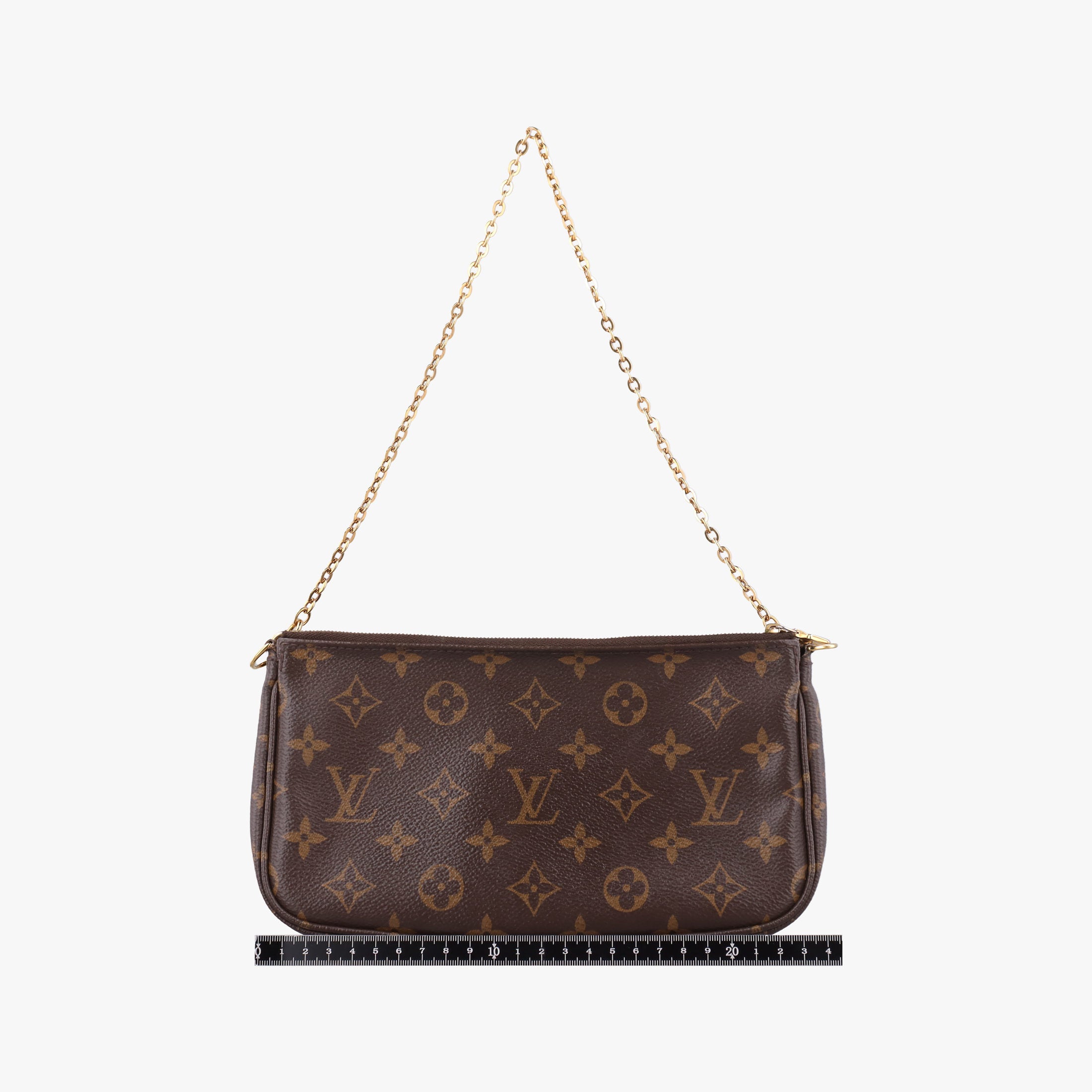 Multi Pochette Accessoir brown×khaki Monogram Canvas M44813 DR3159 IC Chipミュルティ ポシェット アクセソワール モノグラム/ブラウン×カーキ モノグラムキャンバス M44813 DR3159 ICチップ