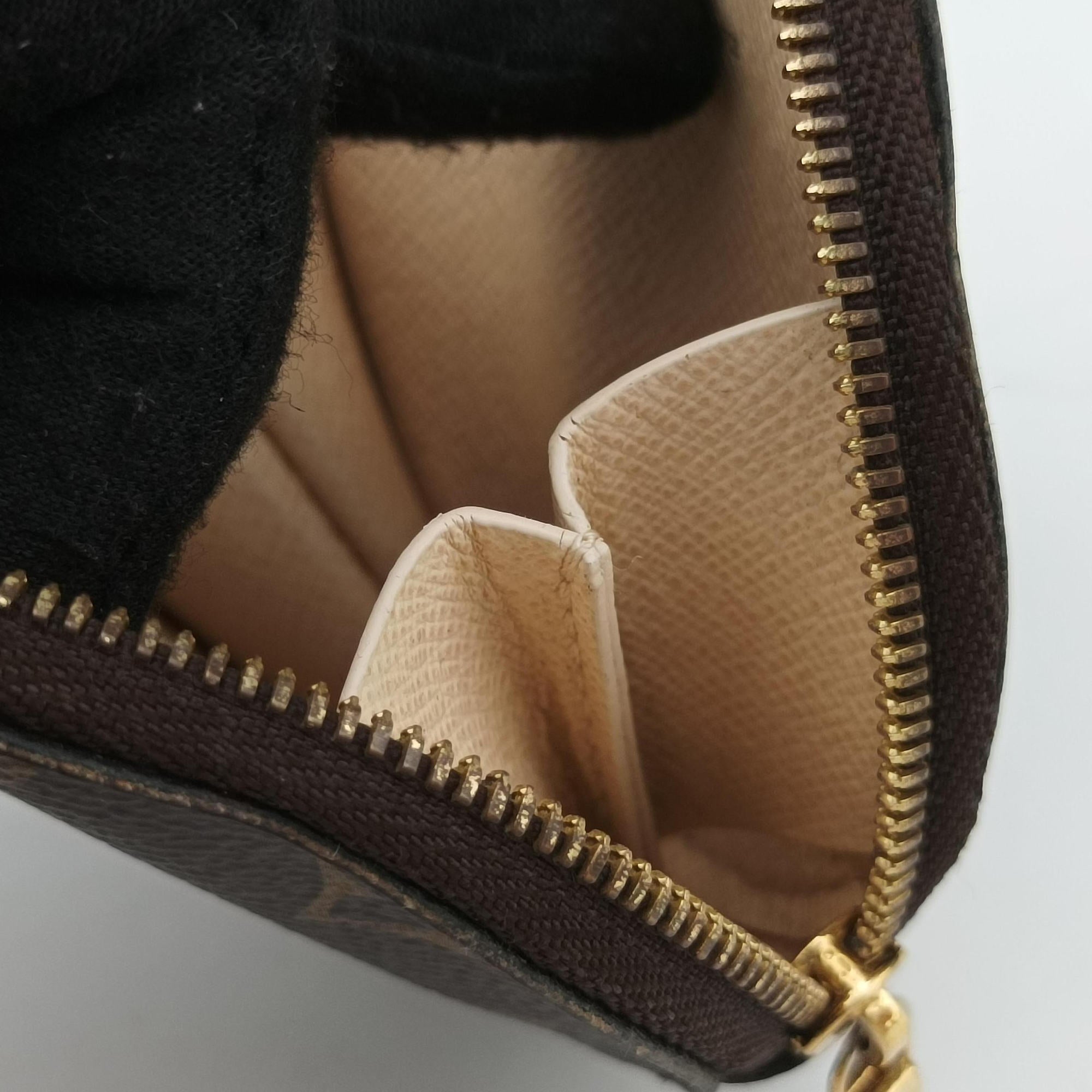 Multi Pochette Accessoir brown×khaki Monogram Canvas M44813 DR3159 IC Chipミュルティ ポシェット アクセソワール モノグラム/ブラウン×カーキ モノグラムキャンバス M44813 DR3159 ICチップ
