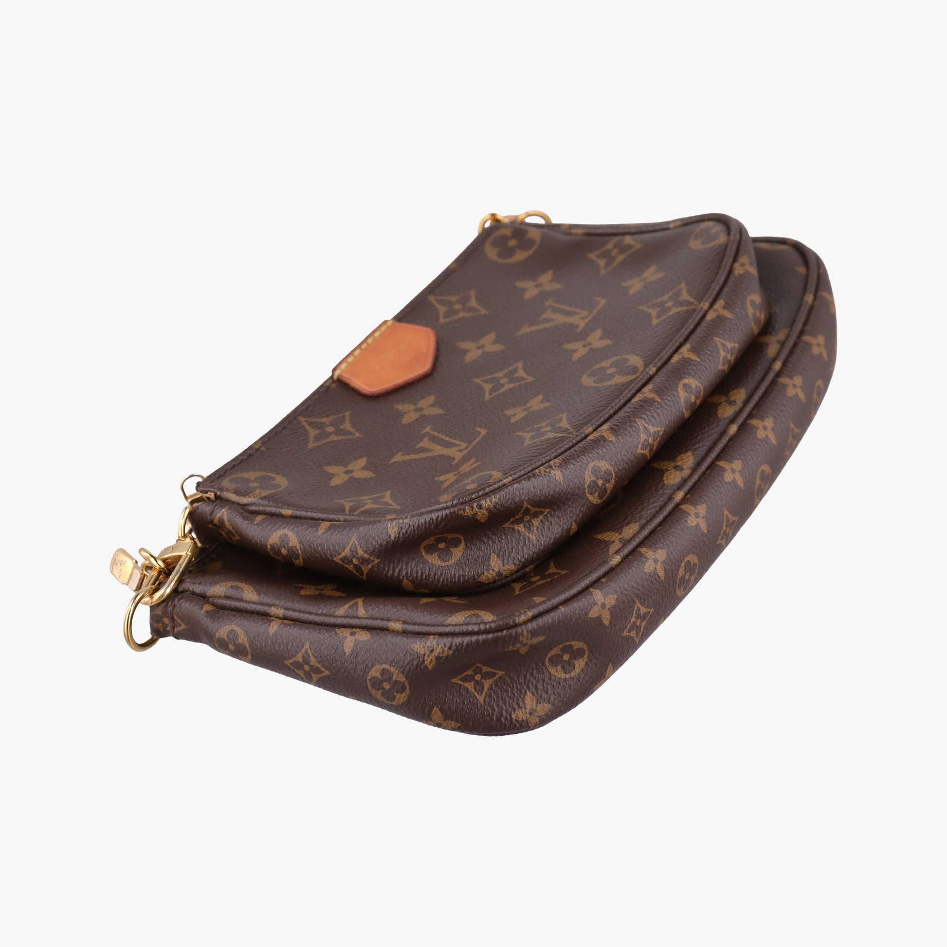 Multi Pochette Accessoir brown×khaki Monogram Canvas M44813 DR3159 IC Chipミュルティ ポシェット アクセソワール モノグラム/ブラウン×カーキ モノグラムキャンバス M44813 DR3159 ICチップ