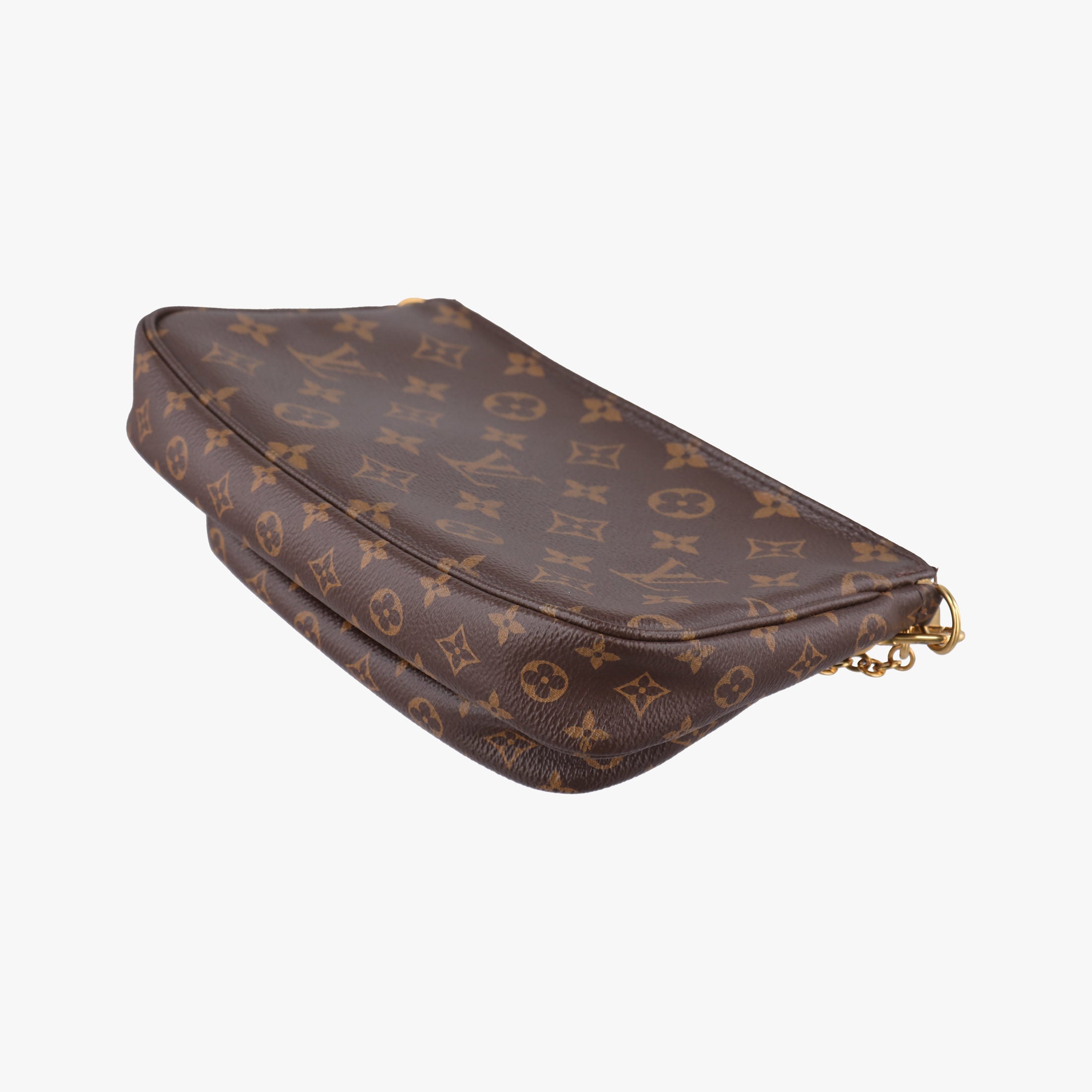 Multi Pochette Accessoir brown×khaki Monogram Canvas M44813 DR3159 IC Chipミュルティ ポシェット アクセソワール モノグラム/ブラウン×カーキ モノグラムキャンバス M44813 DR3159 ICチップ