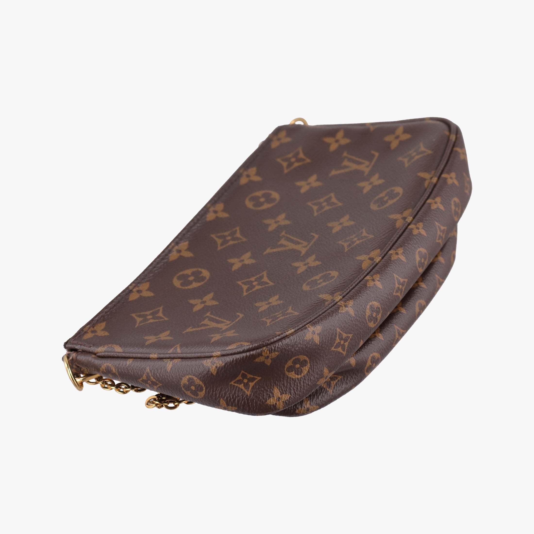 Multi Pochette Accessoir brown×khaki Monogram Canvas M44813 DR3159 IC Chipミュルティ ポシェット アクセソワール モノグラム/ブラウン×カーキ モノグラムキャンバス M44813 DR3159 ICチップ