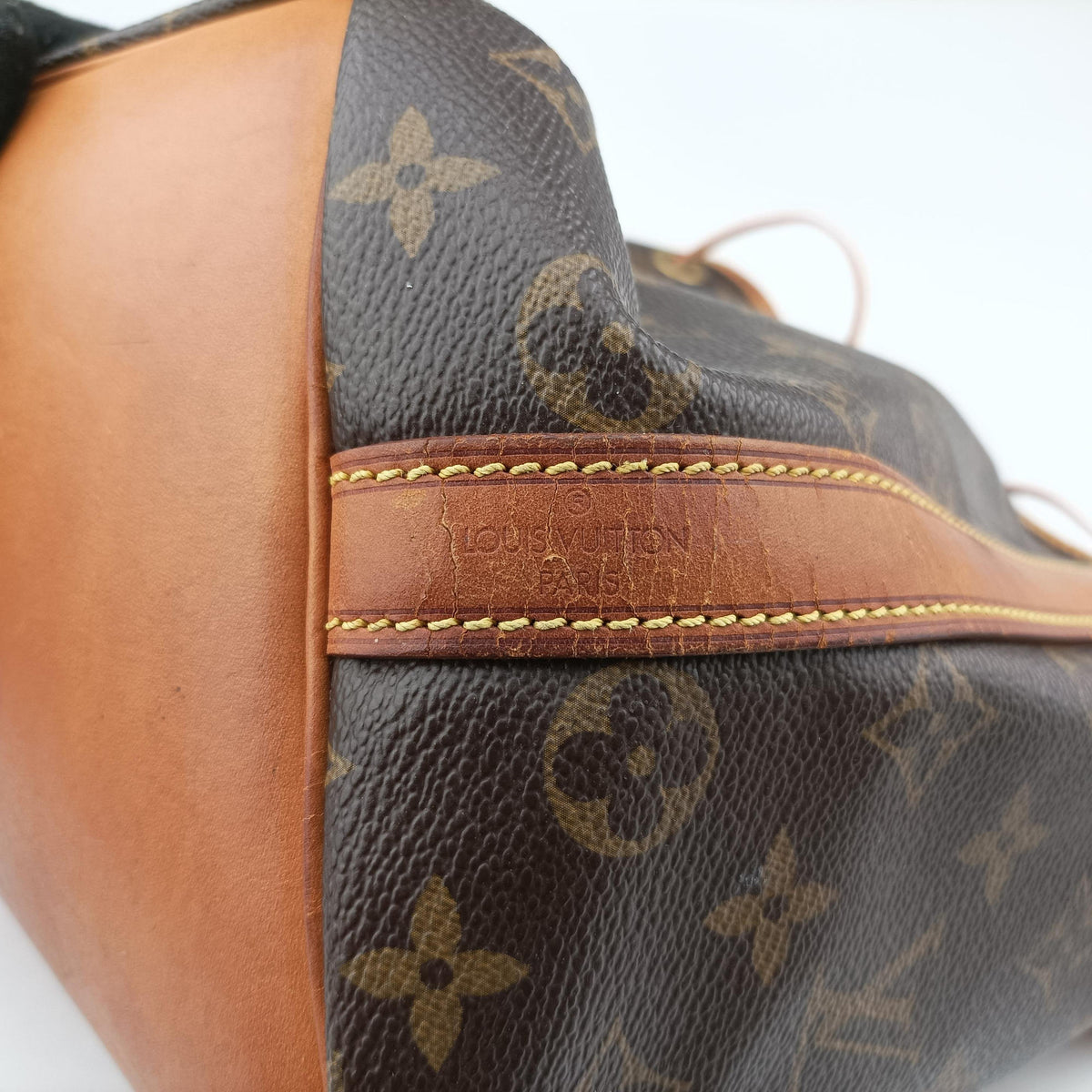 Pre-owned Louis Vuitton Noe Brown Monogram Canvas M42224 shoulderbag | stylenewstar