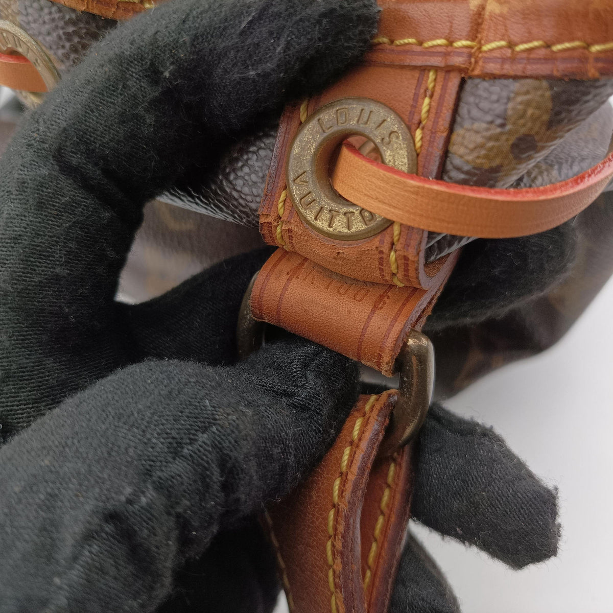 Pre-owned Louis Vuitton Noe Brown Monogram Canvas M42224 shoulderbag | stylenewstar