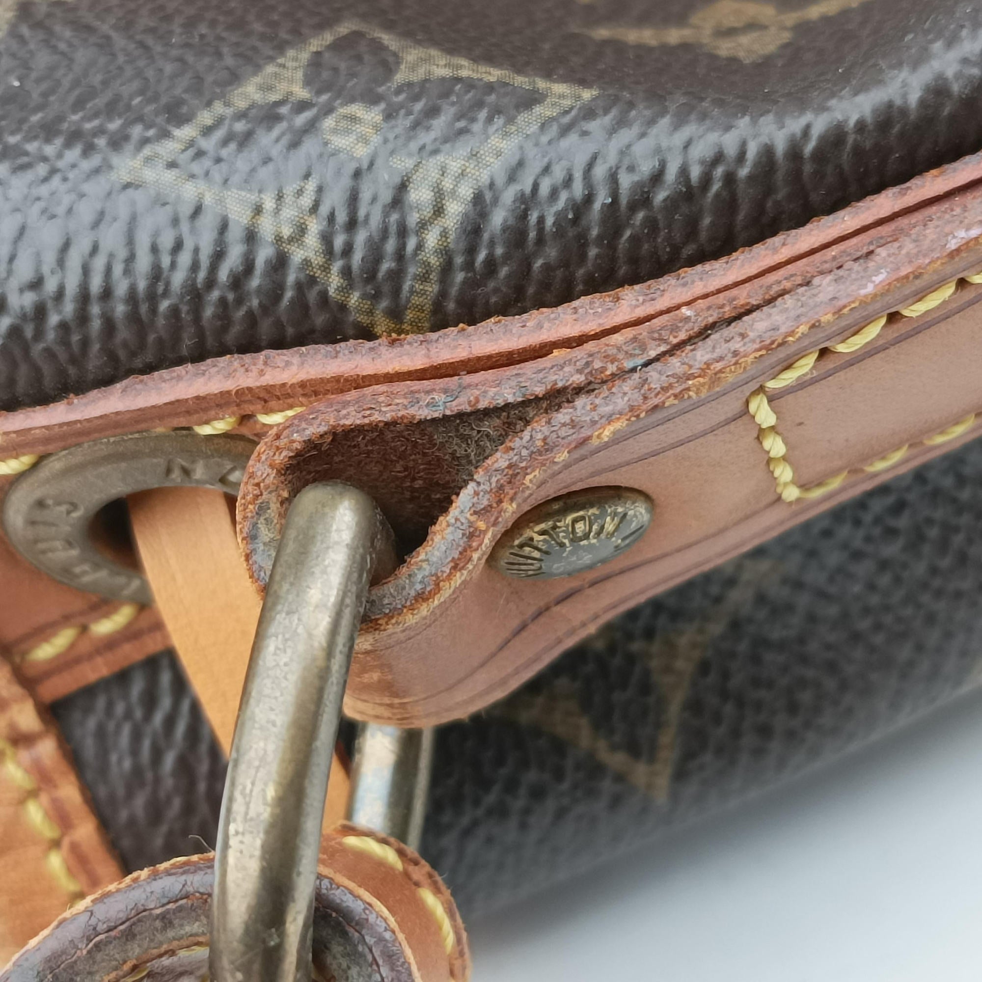 Pre-owned Louis Vuitton Noe Brown Monogram Canvas M42224 shoulderbag | stylenewstar
