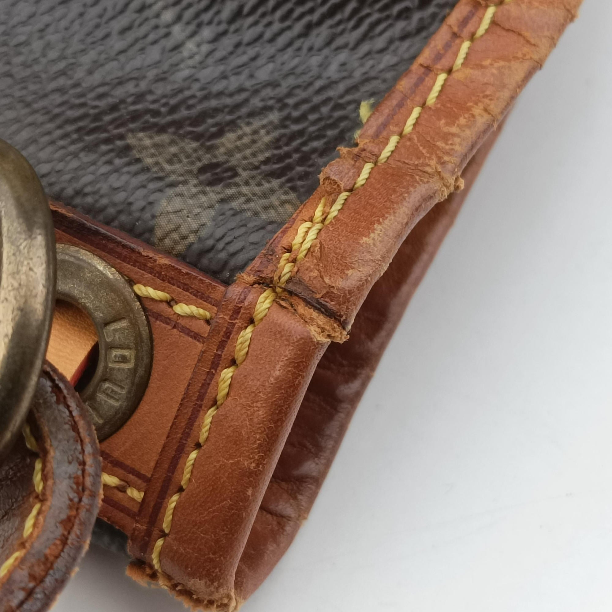 Pre-owned Louis Vuitton Noe Brown Monogram Canvas M42224 shoulderbag | stylenewstar