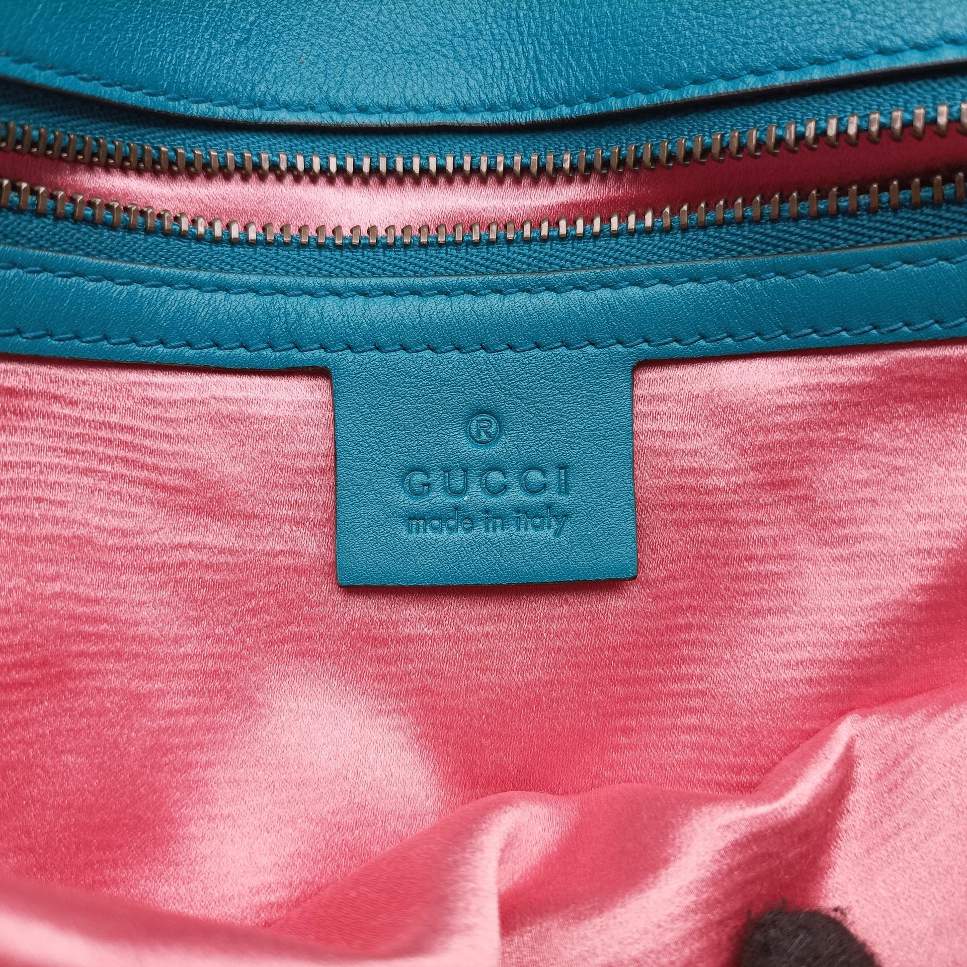 GG Marmont Blue velour 443497 H023704654GGマーモント ブルー ベロア 443497 H023704654