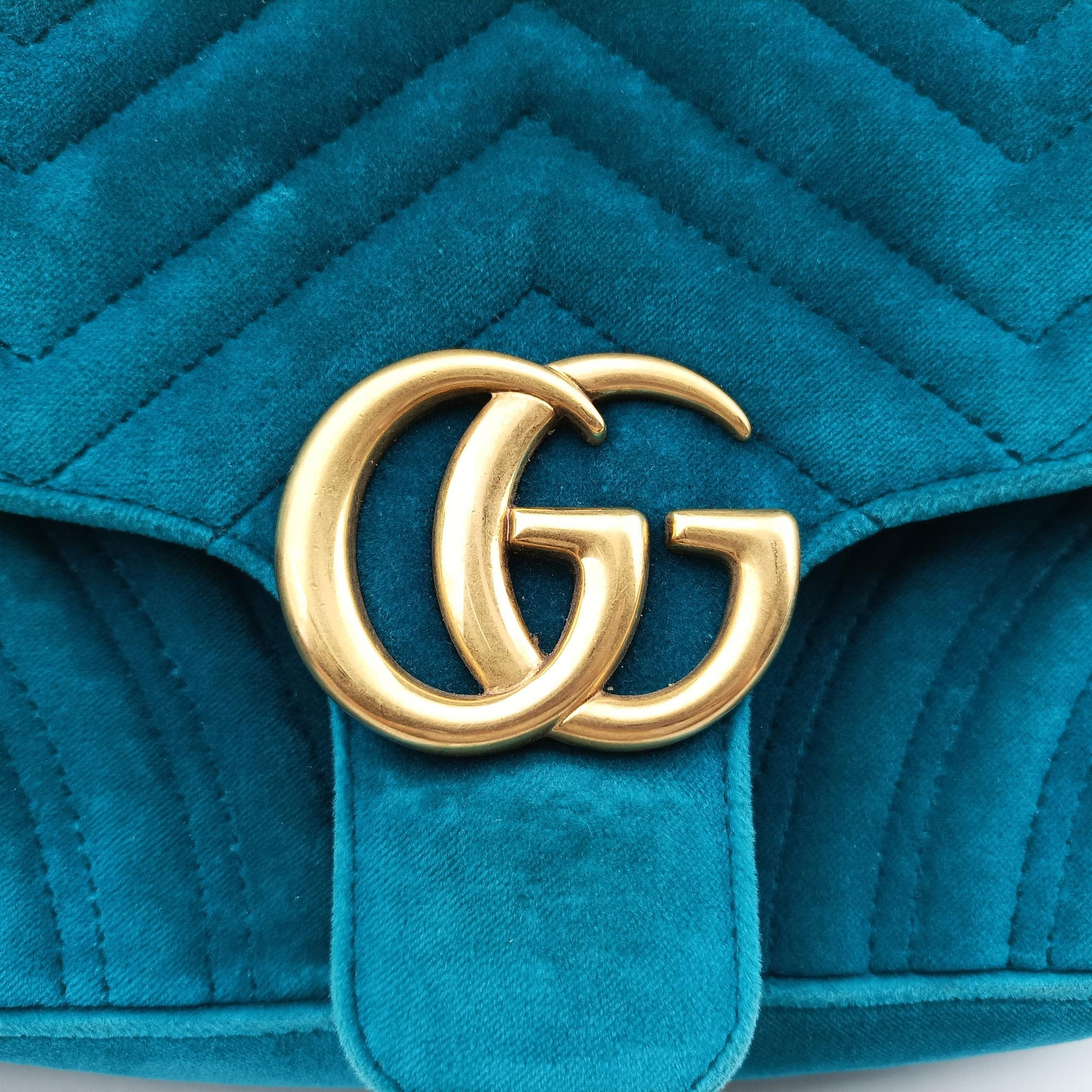 GG Marmont Blue velour 443497 H023704654GGマーモント ブルー ベロア 443497 H023704654