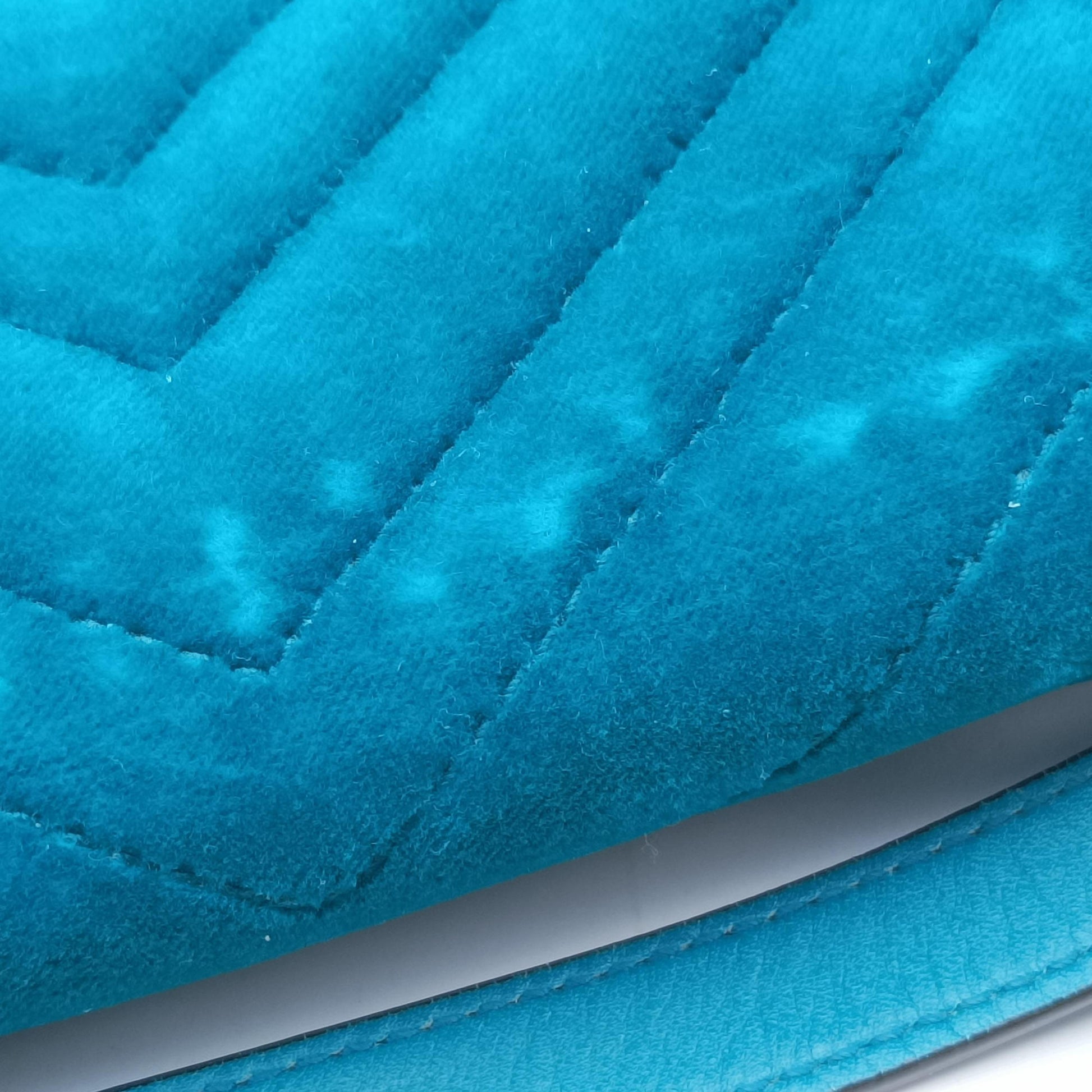 GG Marmont Blue velour 443497 H023704654GGマーモント ブルー ベロア 443497 H023704654