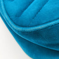 GG Marmont Blue velour 443497 H023704654GGマーモント ブルー ベロア 443497 H023704654