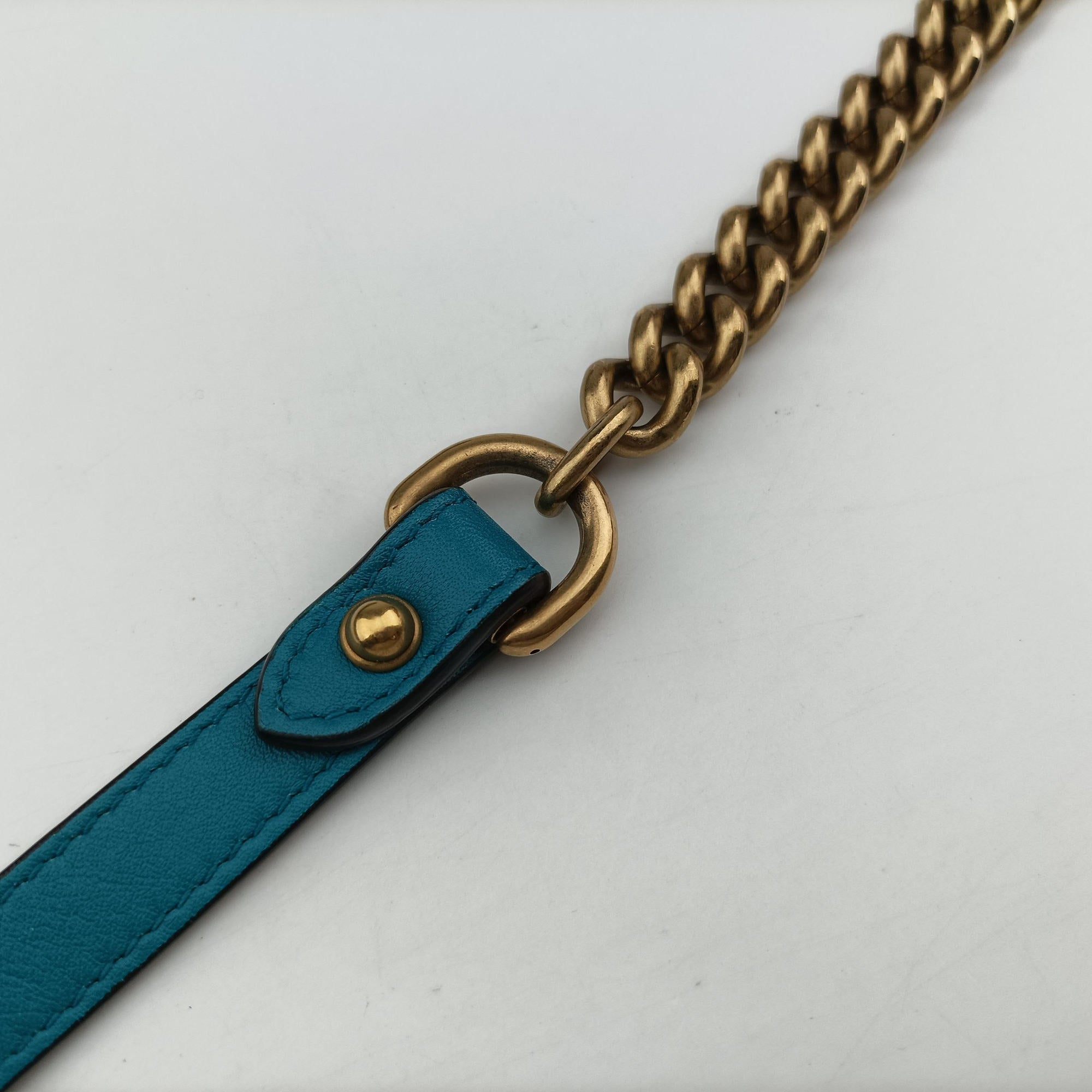GG Marmont Blue velour 443497 H023704654GGマーモント ブルー ベロア 443497 H023704654