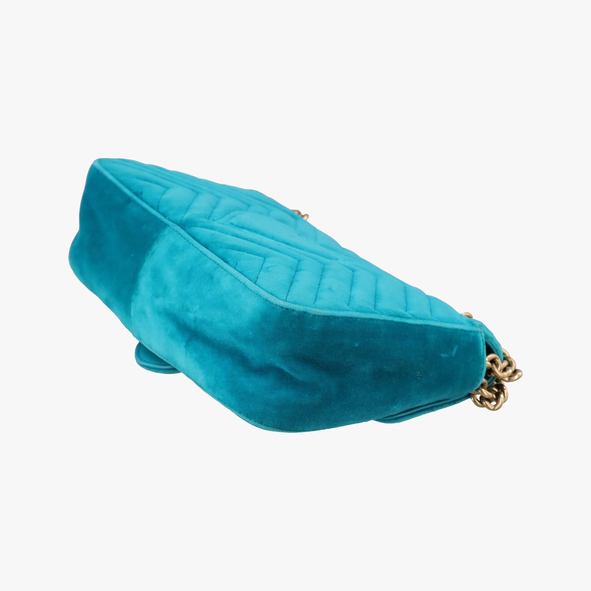 GG Marmont Blue velour 443497 H023704654GGマーモント ブルー ベロア 443497 H023704654