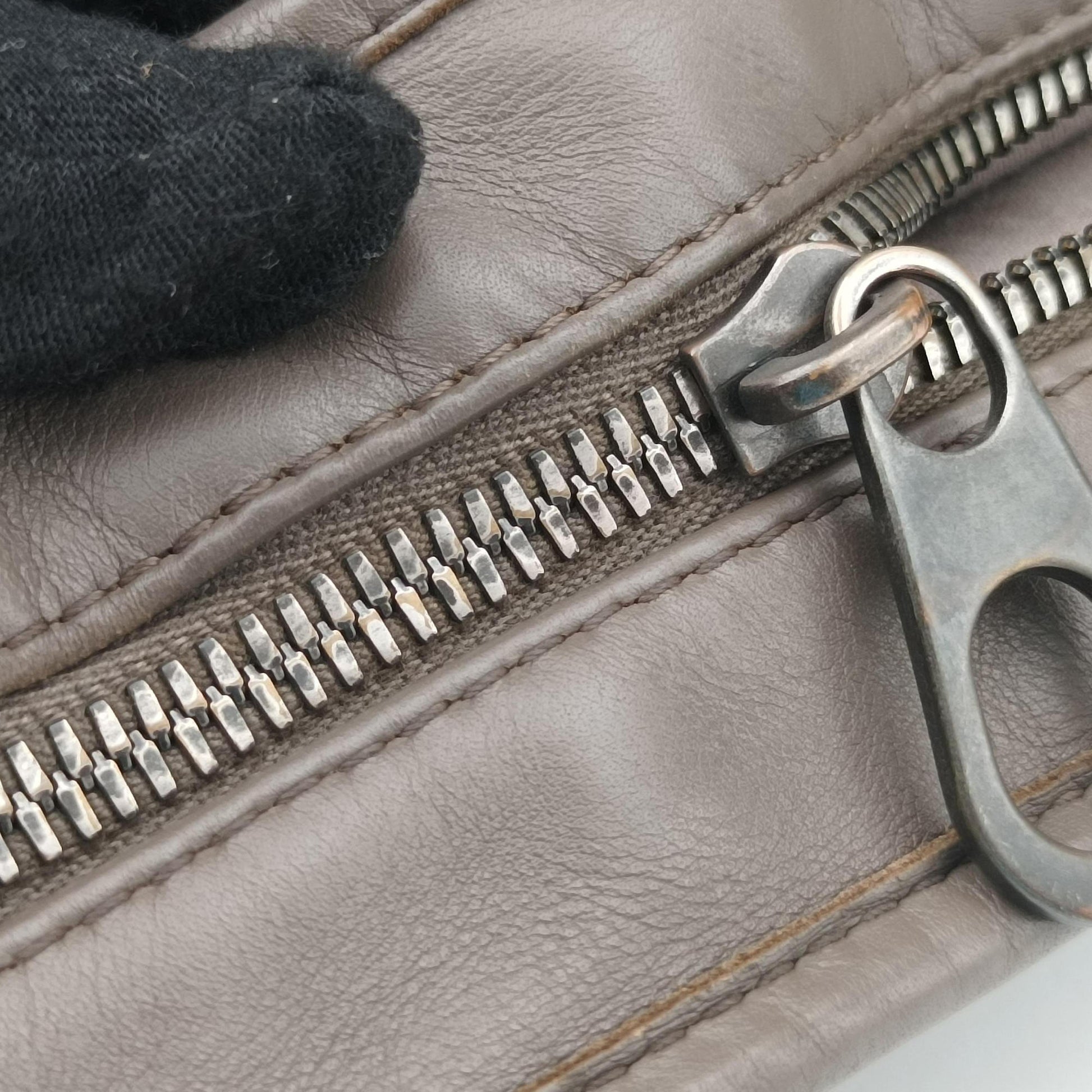 Intrecciato Brown lambskin B00836935Hイントレチャート ブラウン ラムスキン B00836935H