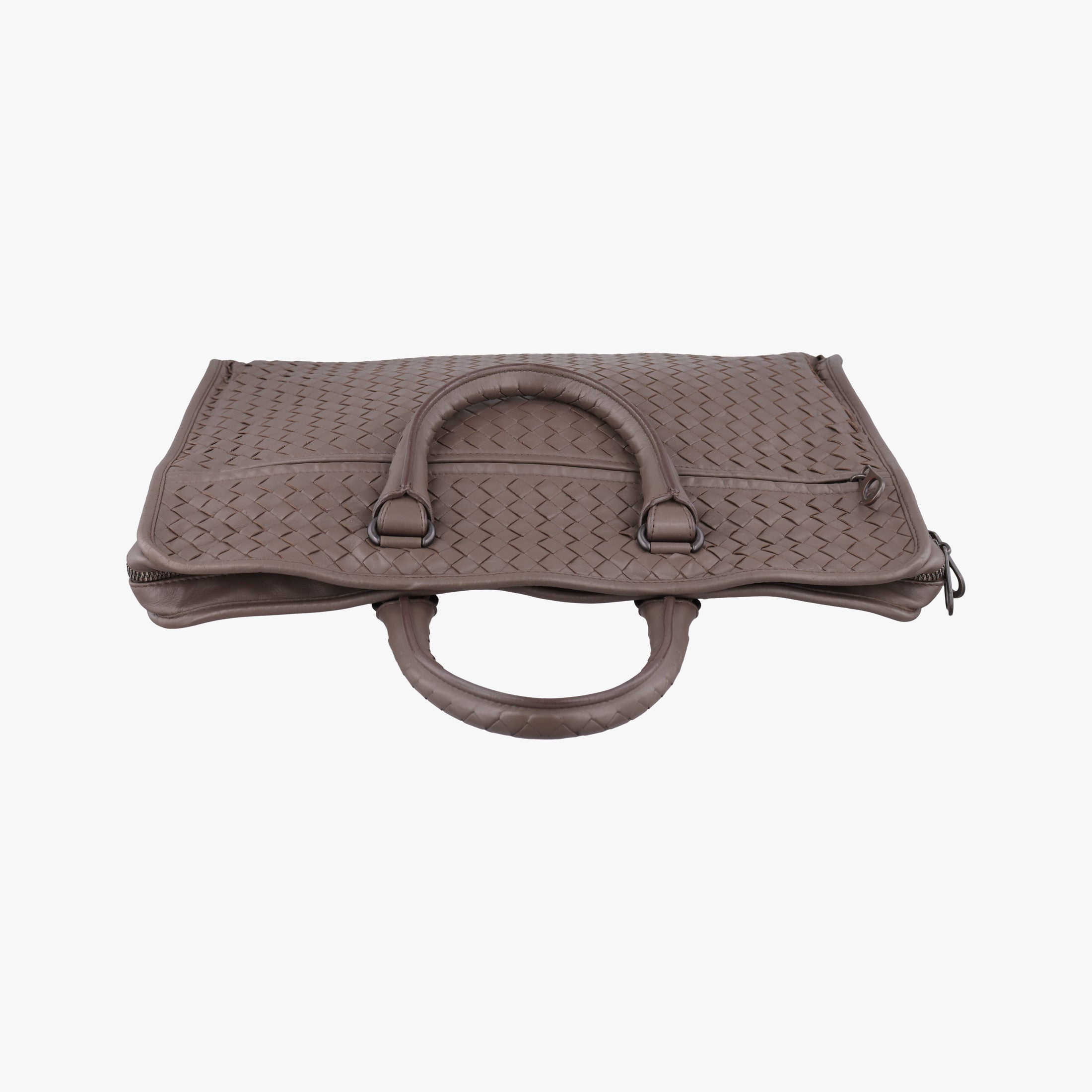 Intrecciato Brown lambskin B00836935Hイントレチャート ブラウン ラムスキン B00836935H