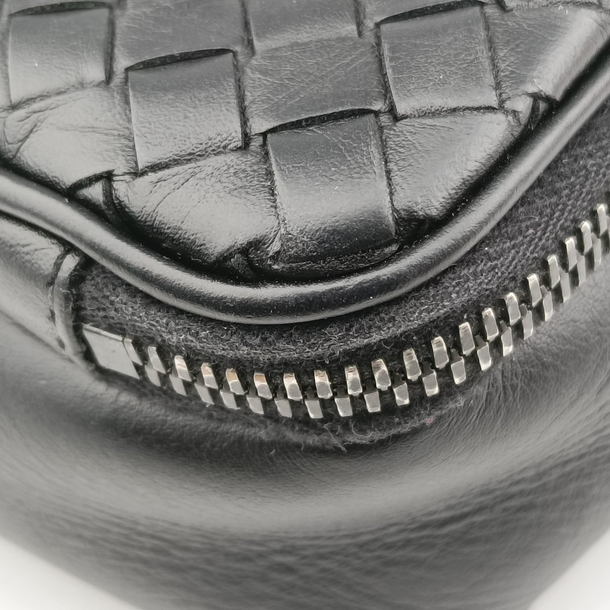 Intrecciato Black lambskin B05150480Tイントレチャート ブラック ラムスキン B05150480T