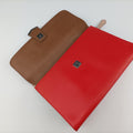 Demi Jour Red × Brown Leather 8BT222 8BT222-N5N 148-2372デミジュール レッド × ブラウン レザー 8BT222 8BT222-N5N 148-2372