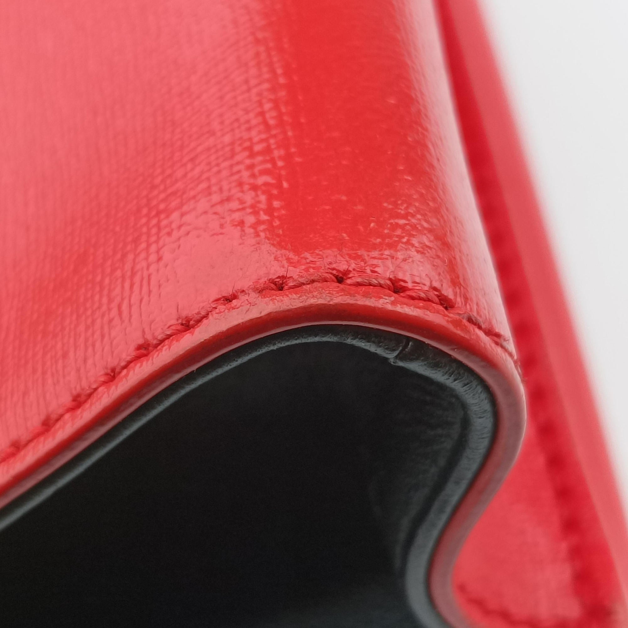 Demi Jour Red × Brown Leather 8BT222 8BT222-N5N 148-2372デミジュール レッド × ブラウン レザー 8BT222 8BT222-N5N 148-2372