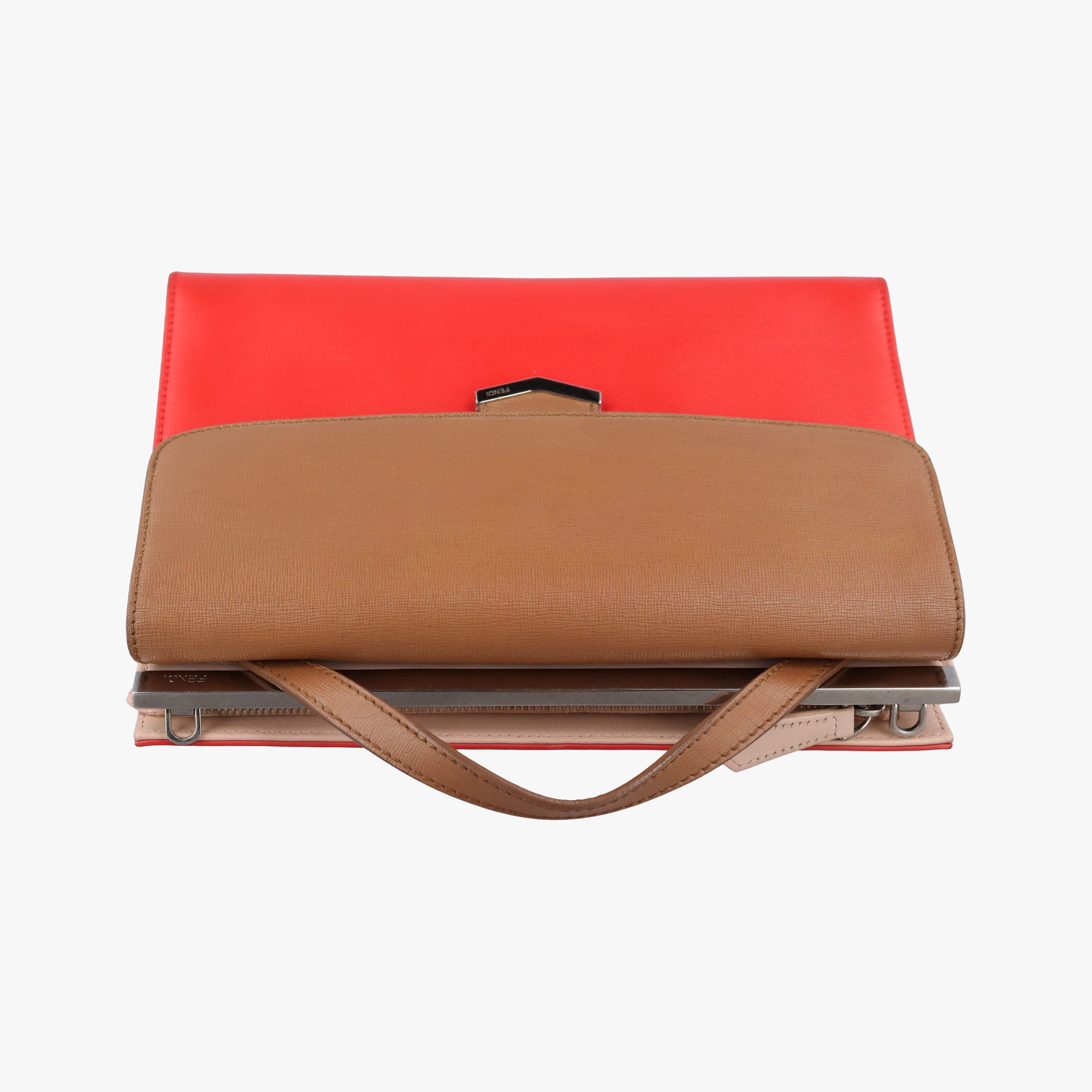 Demi Jour Red × Brown Leather 8BT222 8BT222-N5N 148-2372デミジュール レッド × ブラウン レザー 8BT222 8BT222-N5N 148-2372