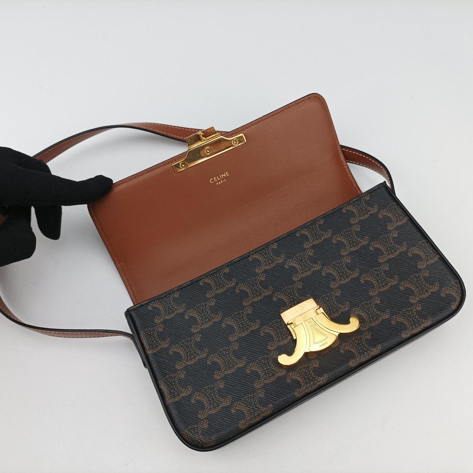 Claude Triomphe Brown PVC coated canvas W-CU-2241クロード トリオンフ ブラウン PVCコーティングキャンバス W-CU-2241