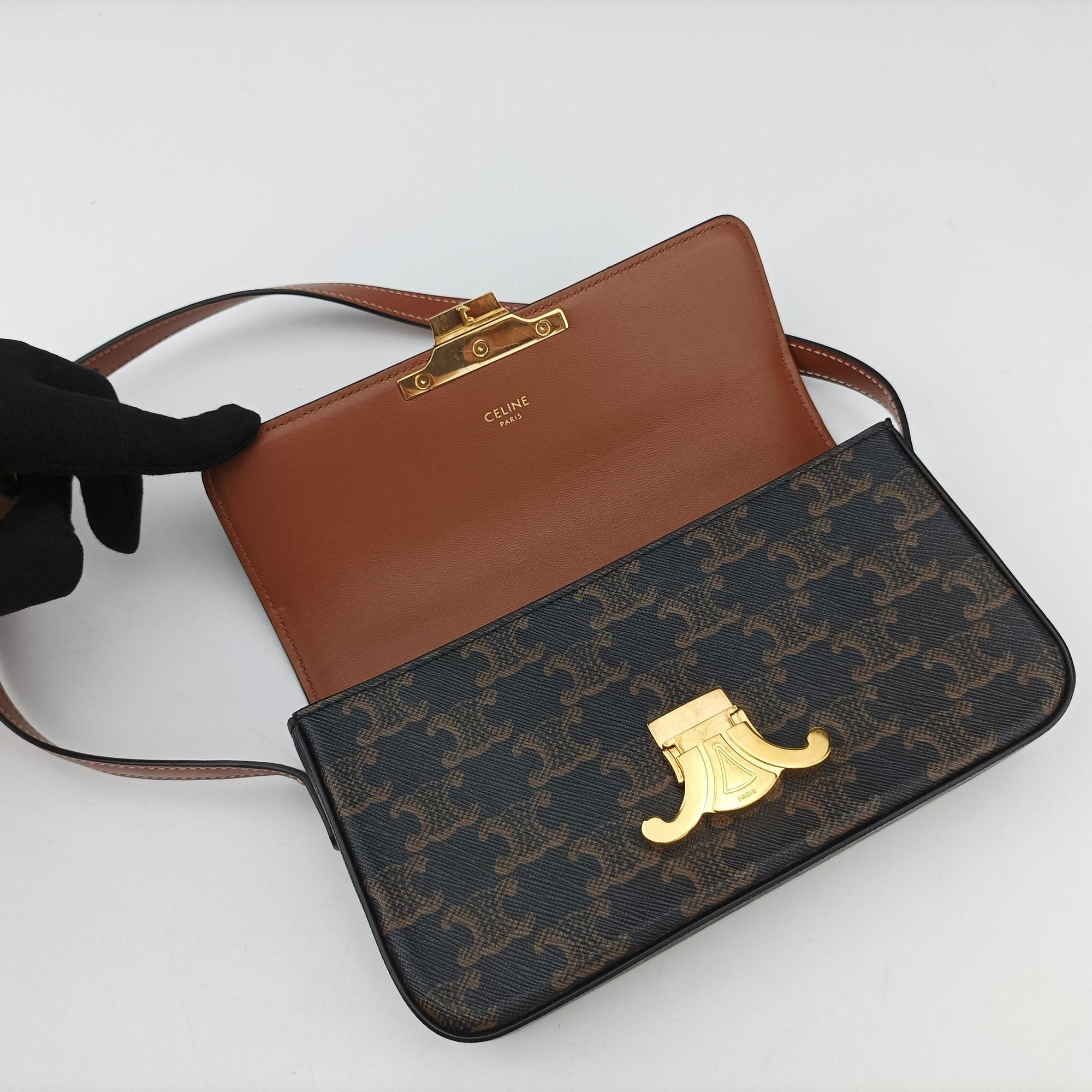 Claude Triomphe Brown PVC coated canvas W-CU-2241クロード トリオンフ ブラウン PVCコーティングキャンバス W-CU-2241
