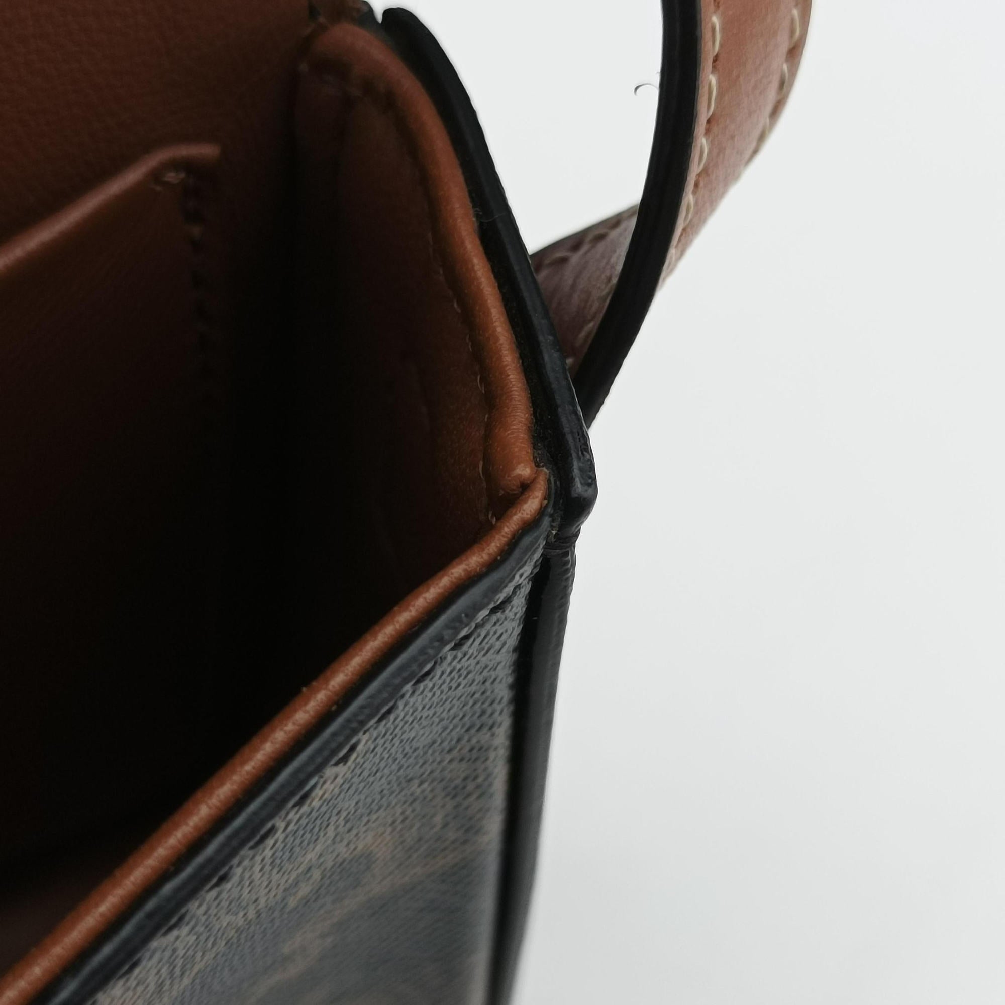 Claude Triomphe Brown PVC coated canvas W-CU-2241クロード トリオンフ ブラウン PVCコーティングキャンバス W-CU-2241