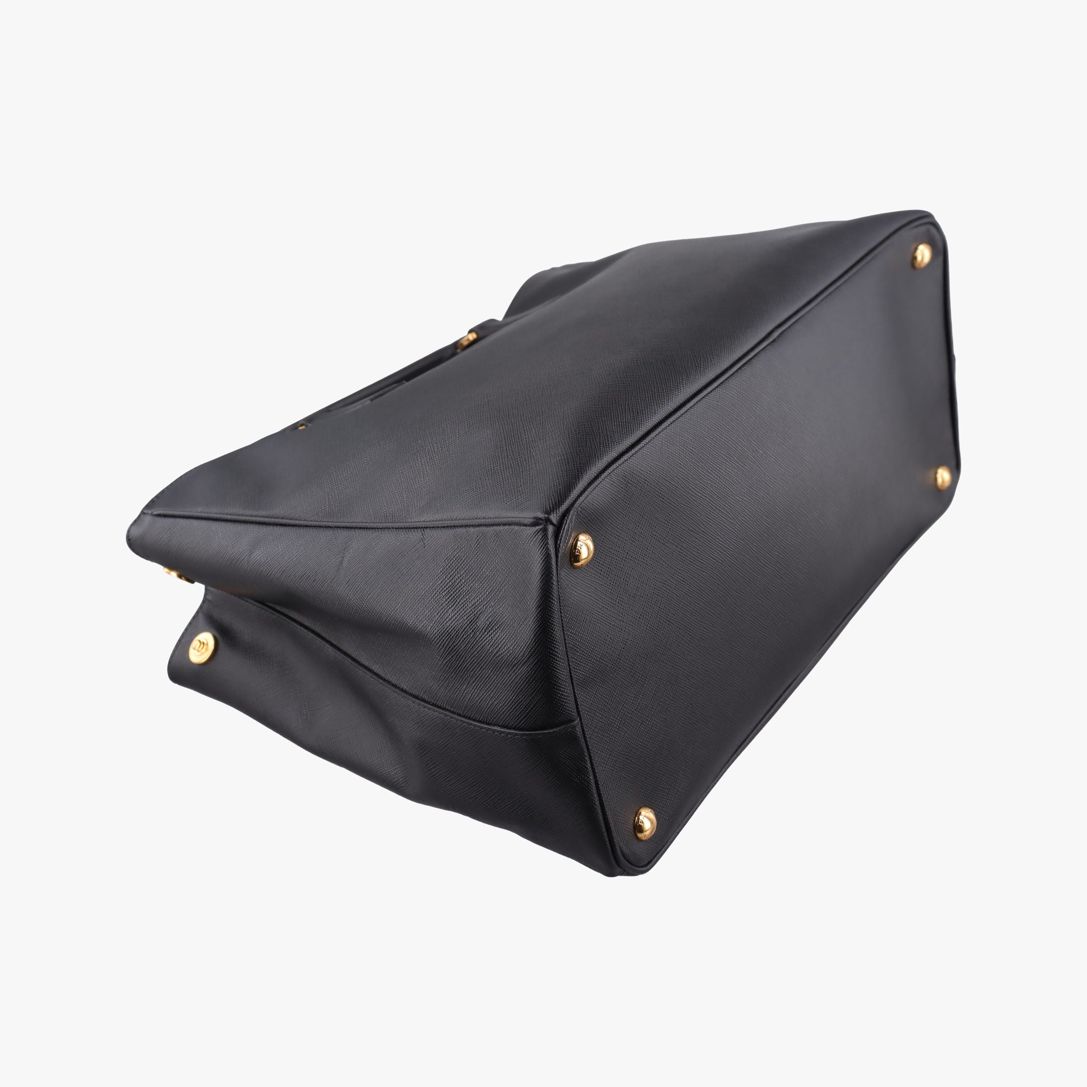 Galleria Black SAFFIANO Leather 1BA274 158 31/Uガレリア ブラック サフィアーノレザー 1BA274 158 31/U