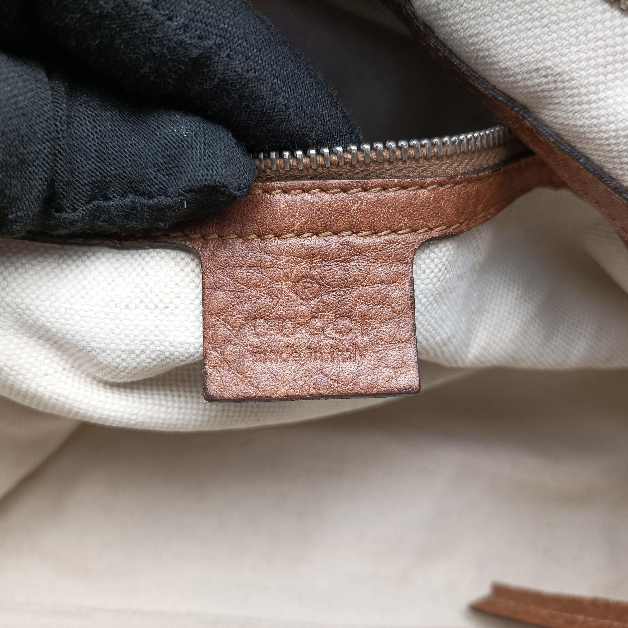 Miss GG Top Handle Camel Leather 323675 I014419492ミスGG トップハンドル キャメル レザー 323675 I014419492