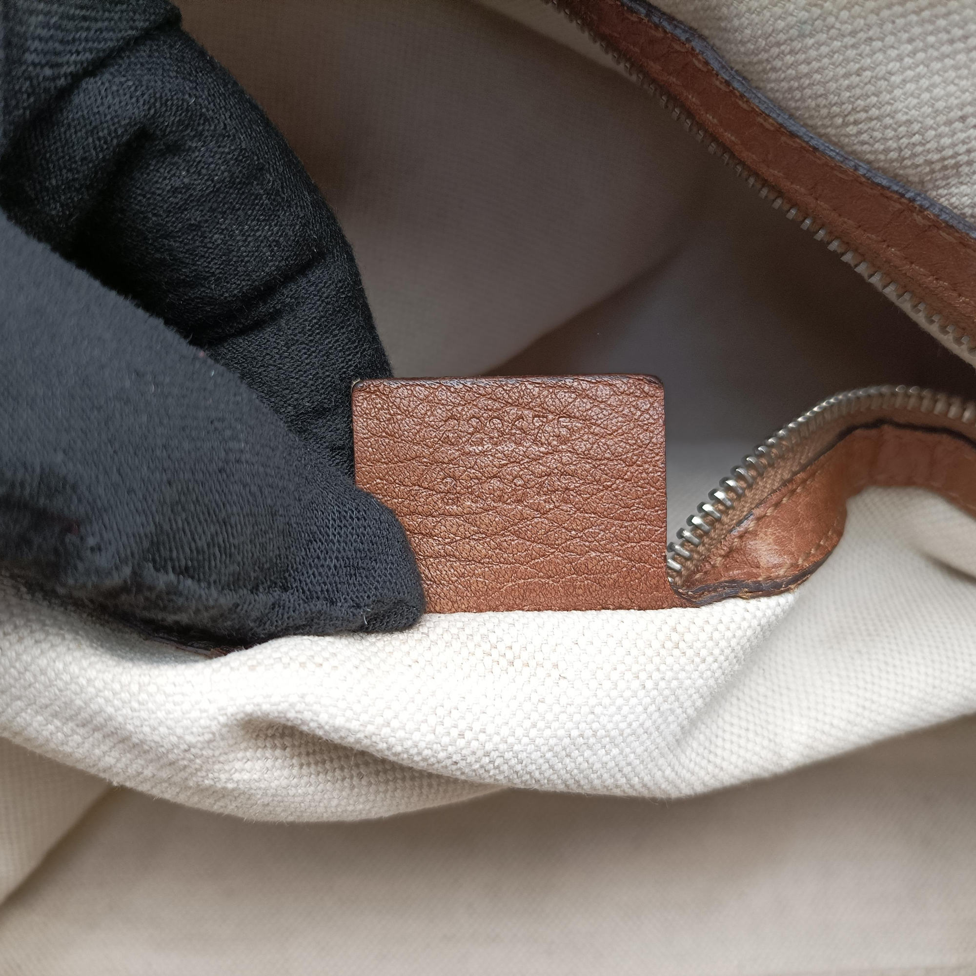 Miss GG Top Handle Camel Leather 323675 I014419492ミスGG トップハンドル キャメル レザー 323675 I014419492