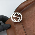 Miss GG Top Handle Camel Leather 323675 I014419492ミスGG トップハンドル キャメル レザー 323675 I014419492