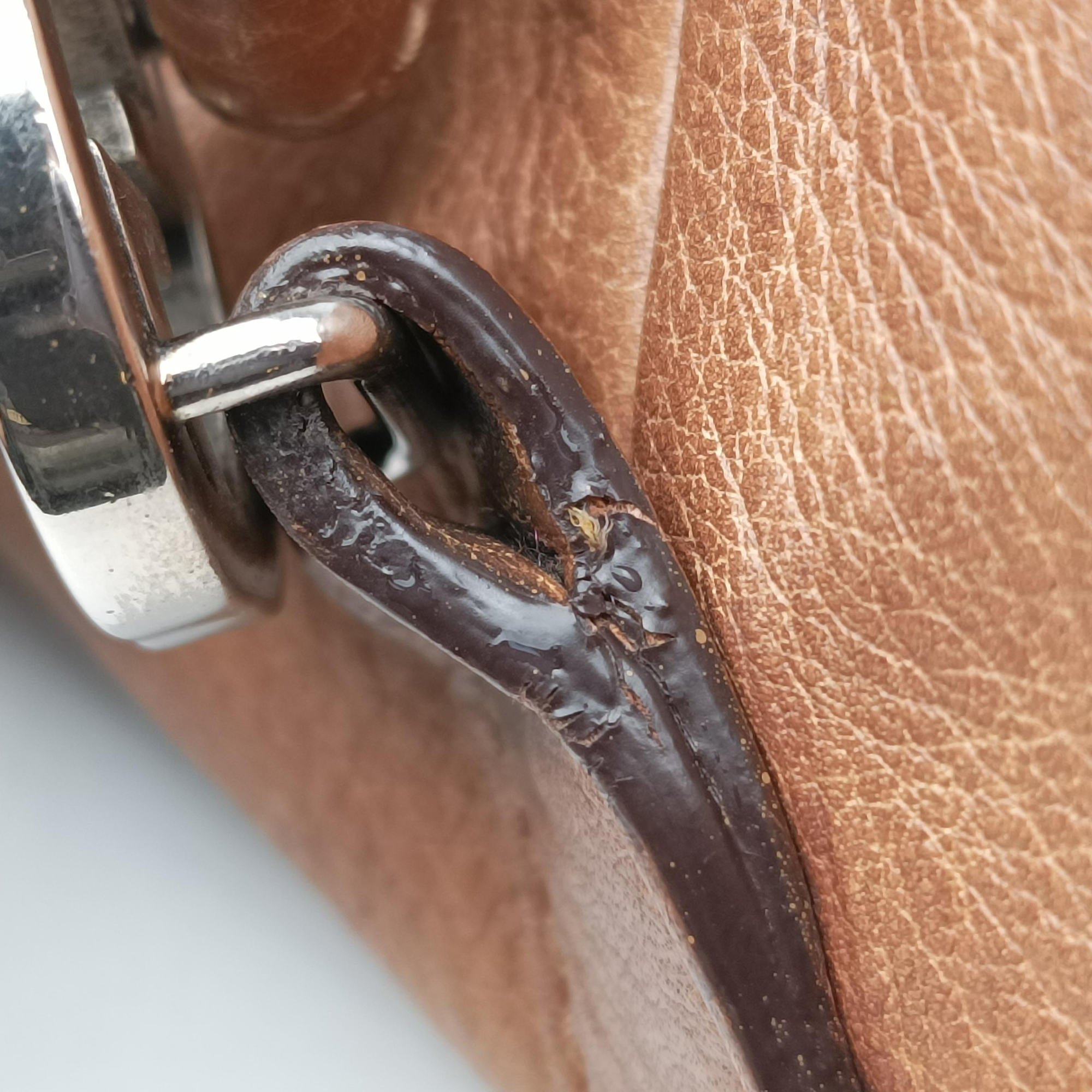 Miss GG Top Handle Camel Leather 323675 I014419492ミスGG トップハンドル キャメル レザー 323675 I014419492
