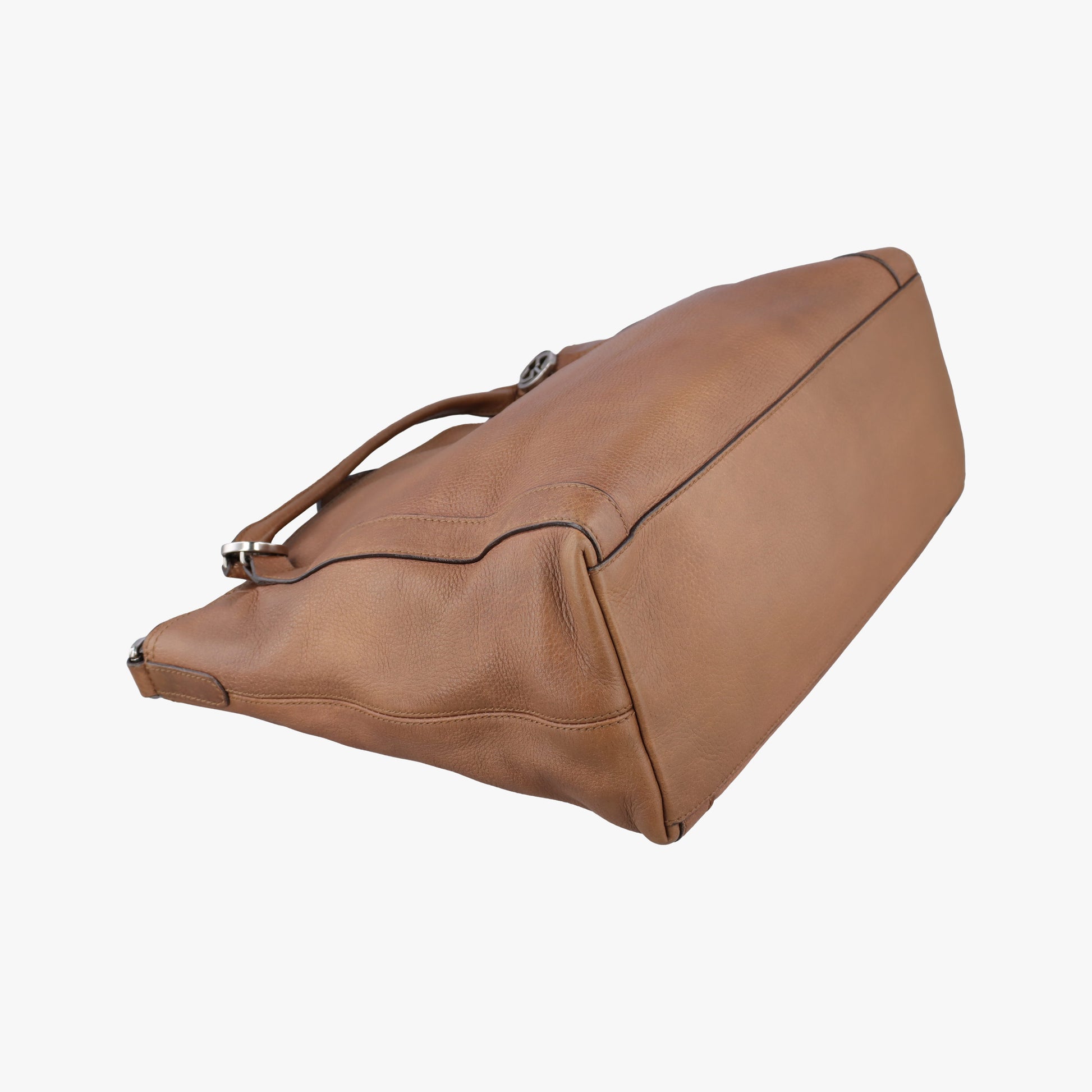 Miss GG Top Handle Camel Leather 323675 I014419492ミスGG トップハンドル キャメル レザー 323675 I014419492
