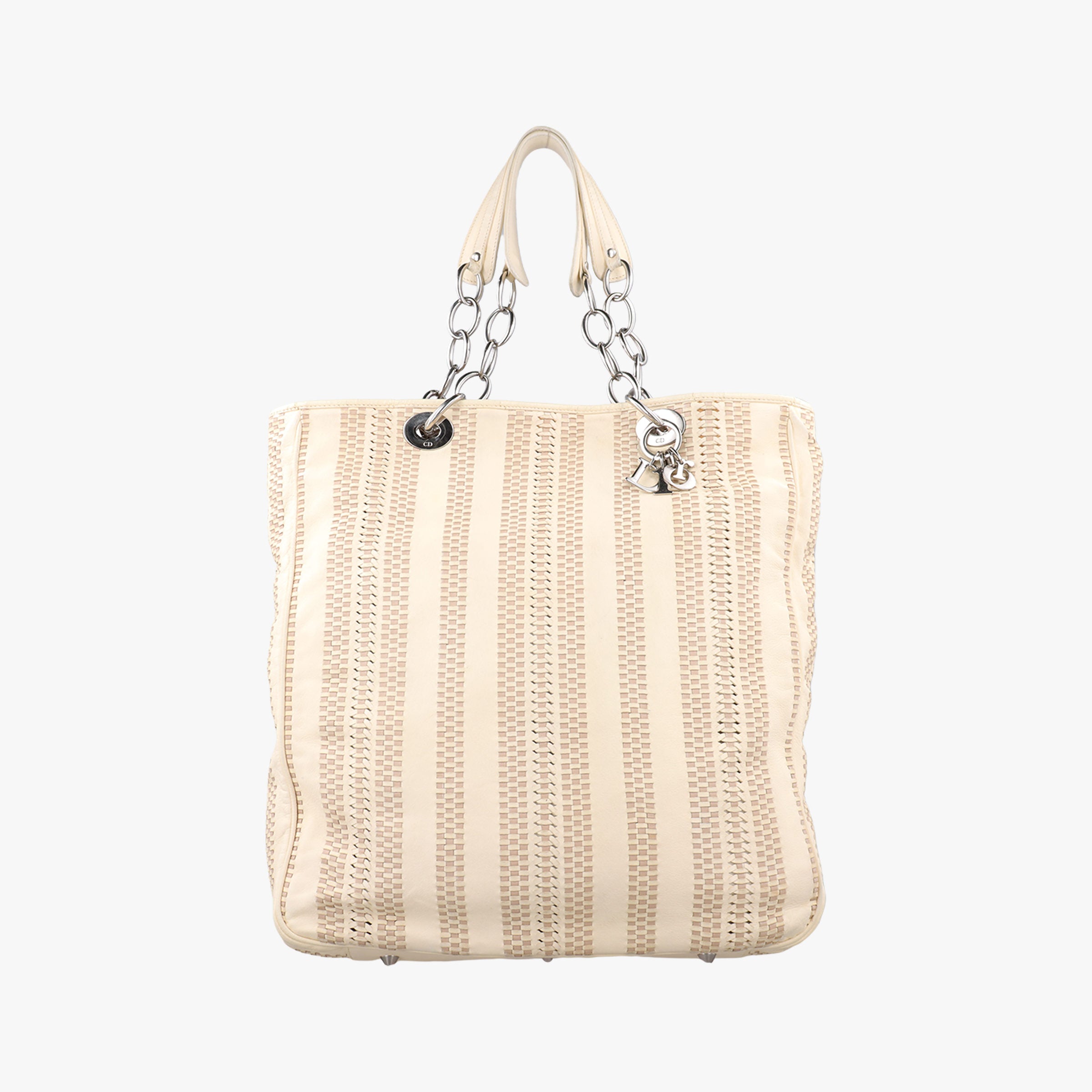 Soft Lady Dior Beige Leather 94-MA-0098レディ ディオール ソフト ベージュ レザー 94-MA-0098