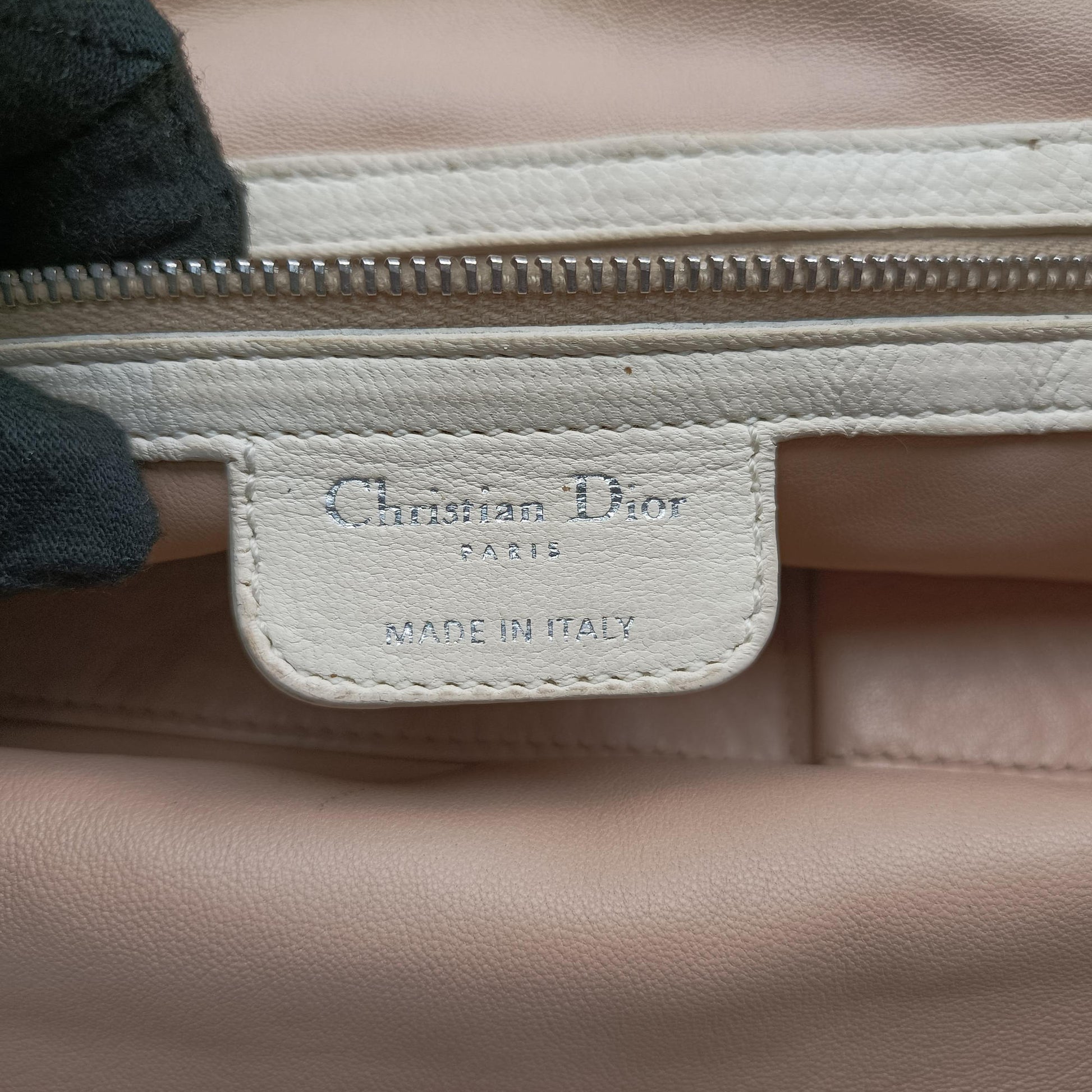 Soft Lady Dior Beige Leather 94-MA-0098レディ ディオール ソフト ベージュ レザー 94-MA-0098