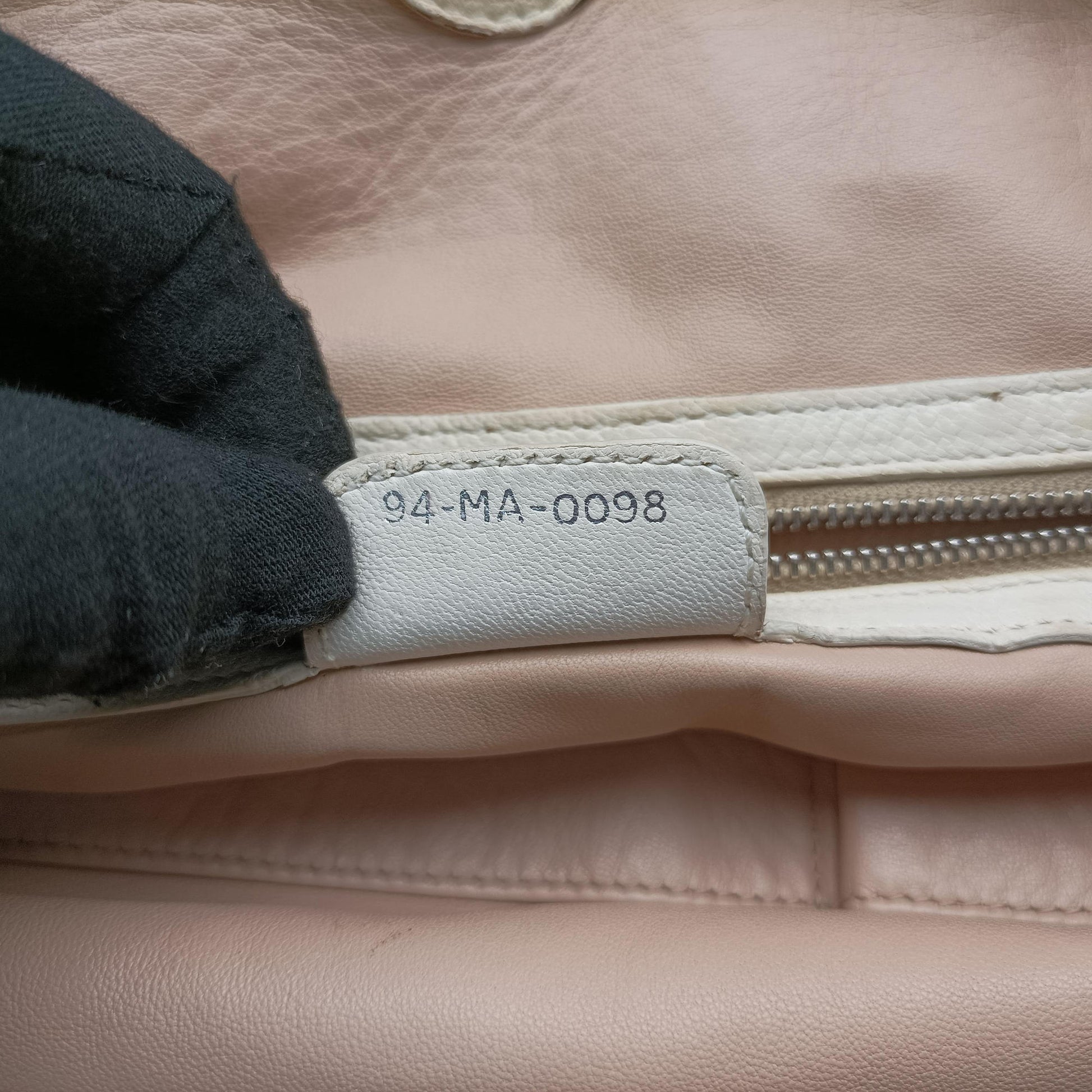 Soft Lady Dior Beige Leather 94-MA-0098レディ ディオール ソフト ベージュ レザー 94-MA-0098