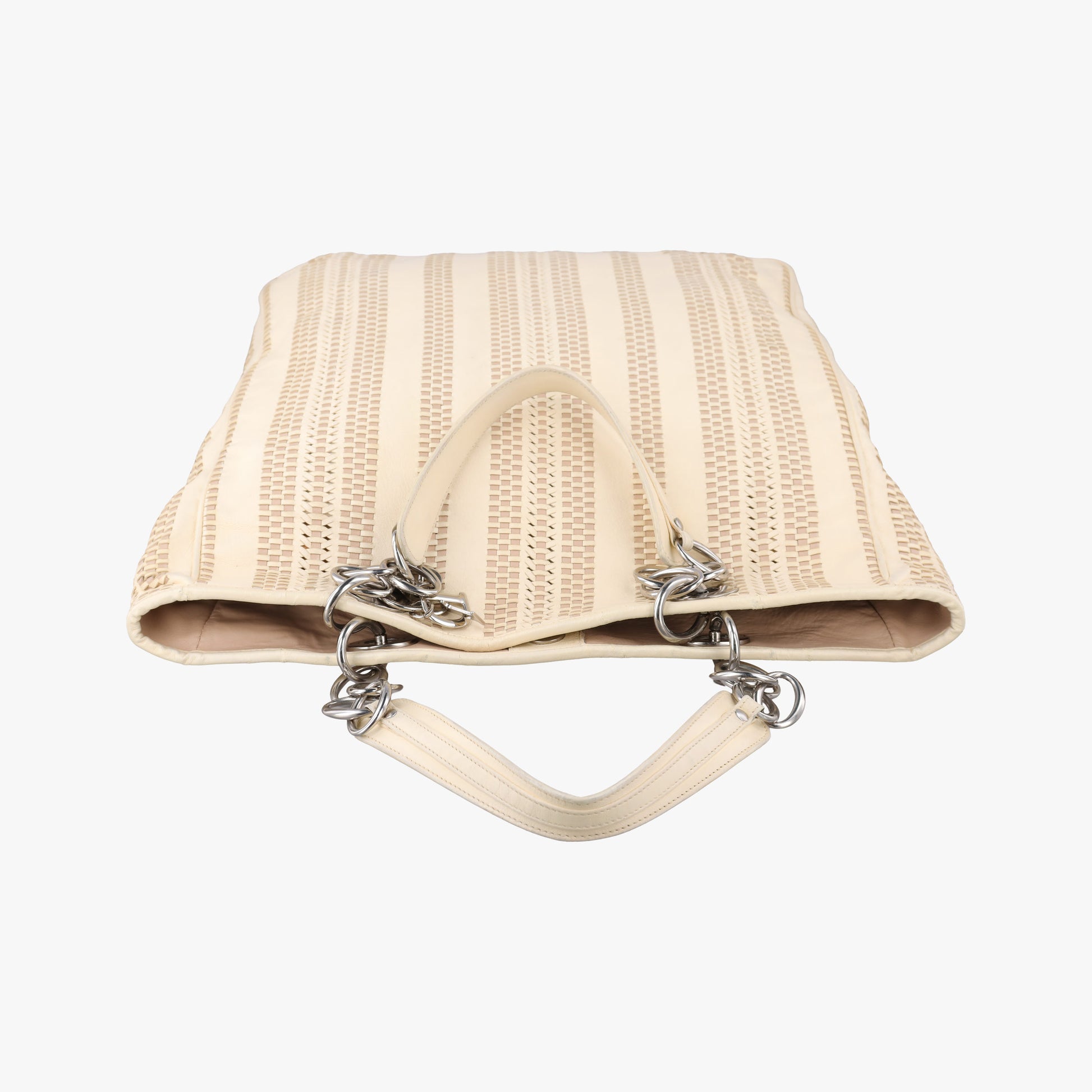 Soft Lady Dior Beige Leather 94-MA-0098レディ ディオール ソフト ベージュ レザー 94-MA-0098