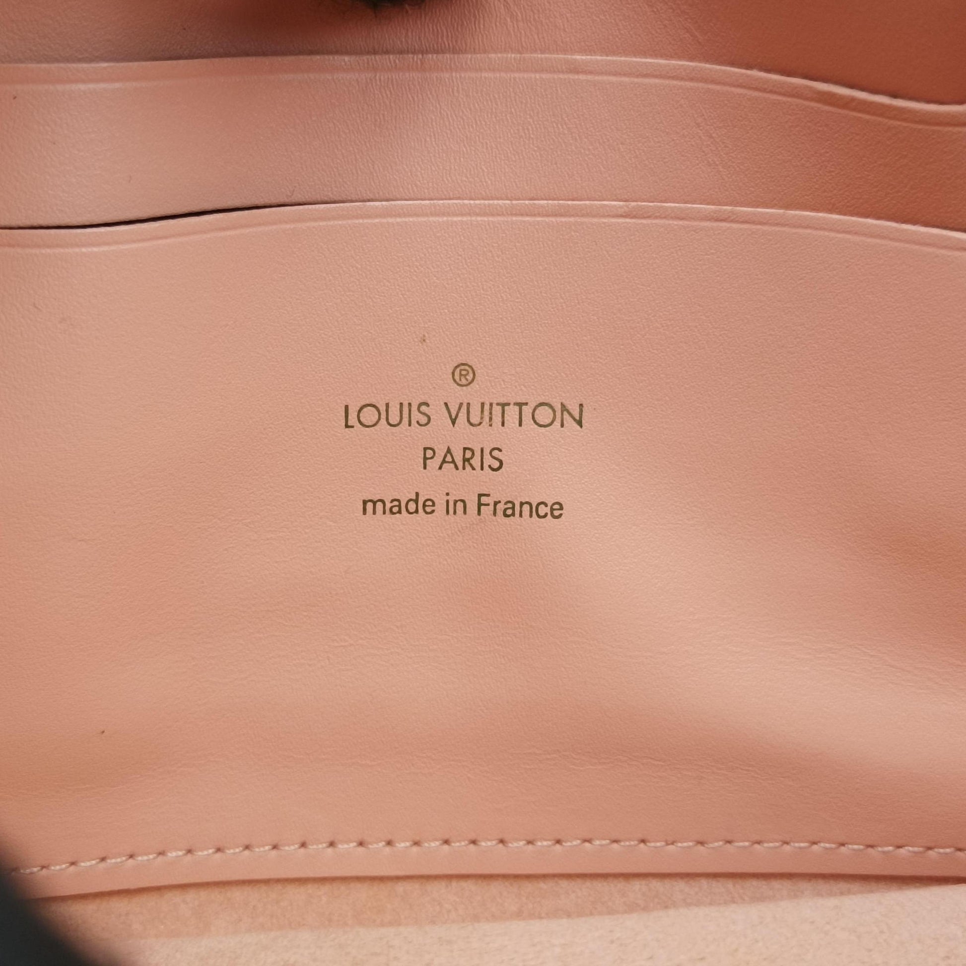 Pochette Double Zip EBENE×Rose Ballerine Damier Canvas N60254 MI4129ポシェット ドゥーブルジップ エベーヌ×ローズバレリーヌ ダミエキャンバス N60254 MI4129