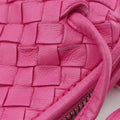NODINI Intrecciato Rose lambskin B03158293Yノディーニ イントレチャート ローズ レッド ラムスキン B03158293Y