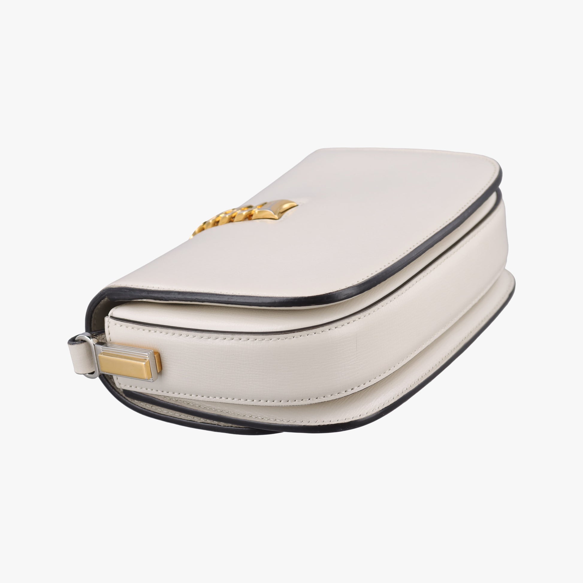 Sylvie 1969 Mini White Leather 615965 G033321980シルヴィ 1969 ホワイト レザー 615965 G033321980
