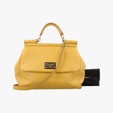 Sicily Yellow Leather シシリー イエロー レザー 