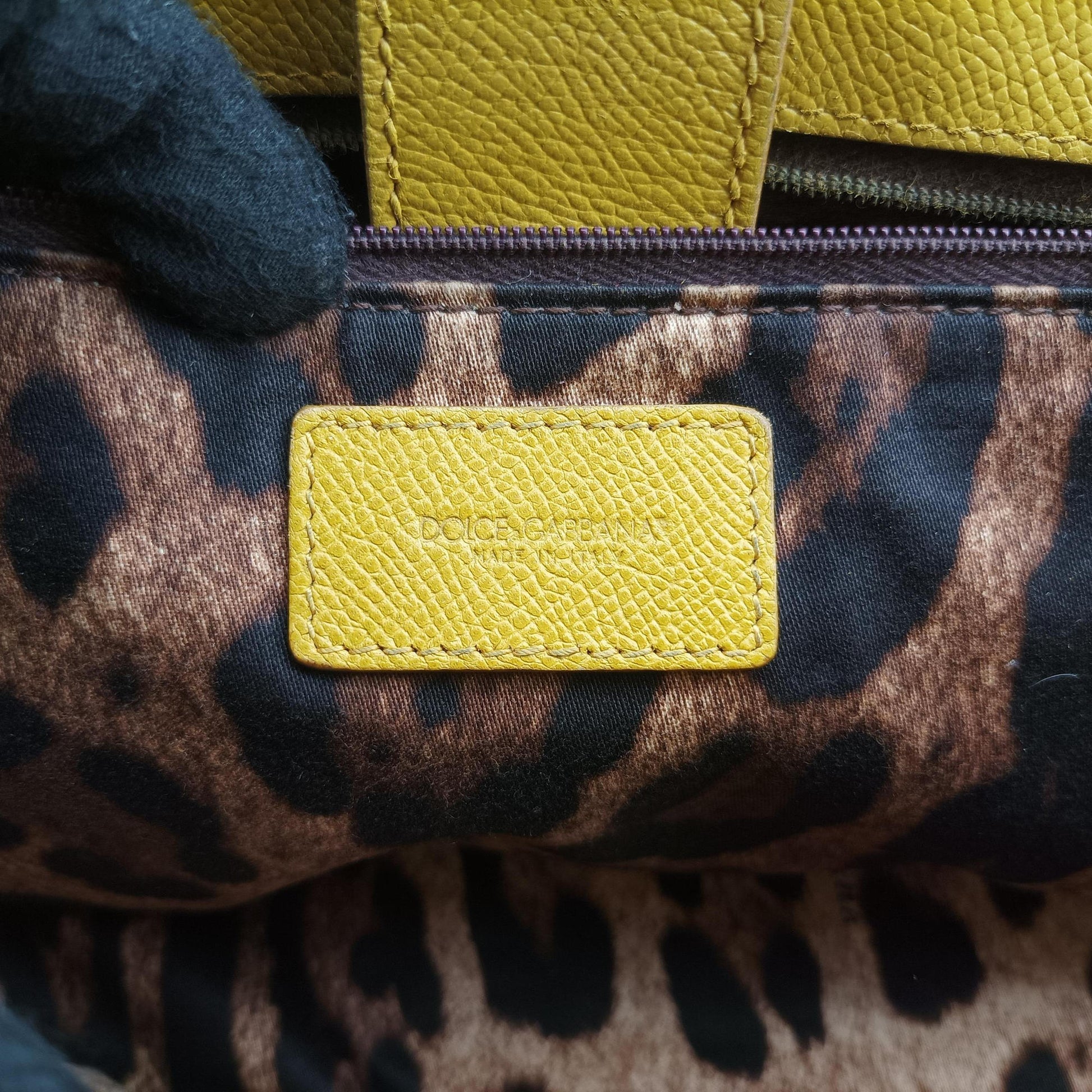 Sicily Yellow Leather シシリー イエロー レザー 