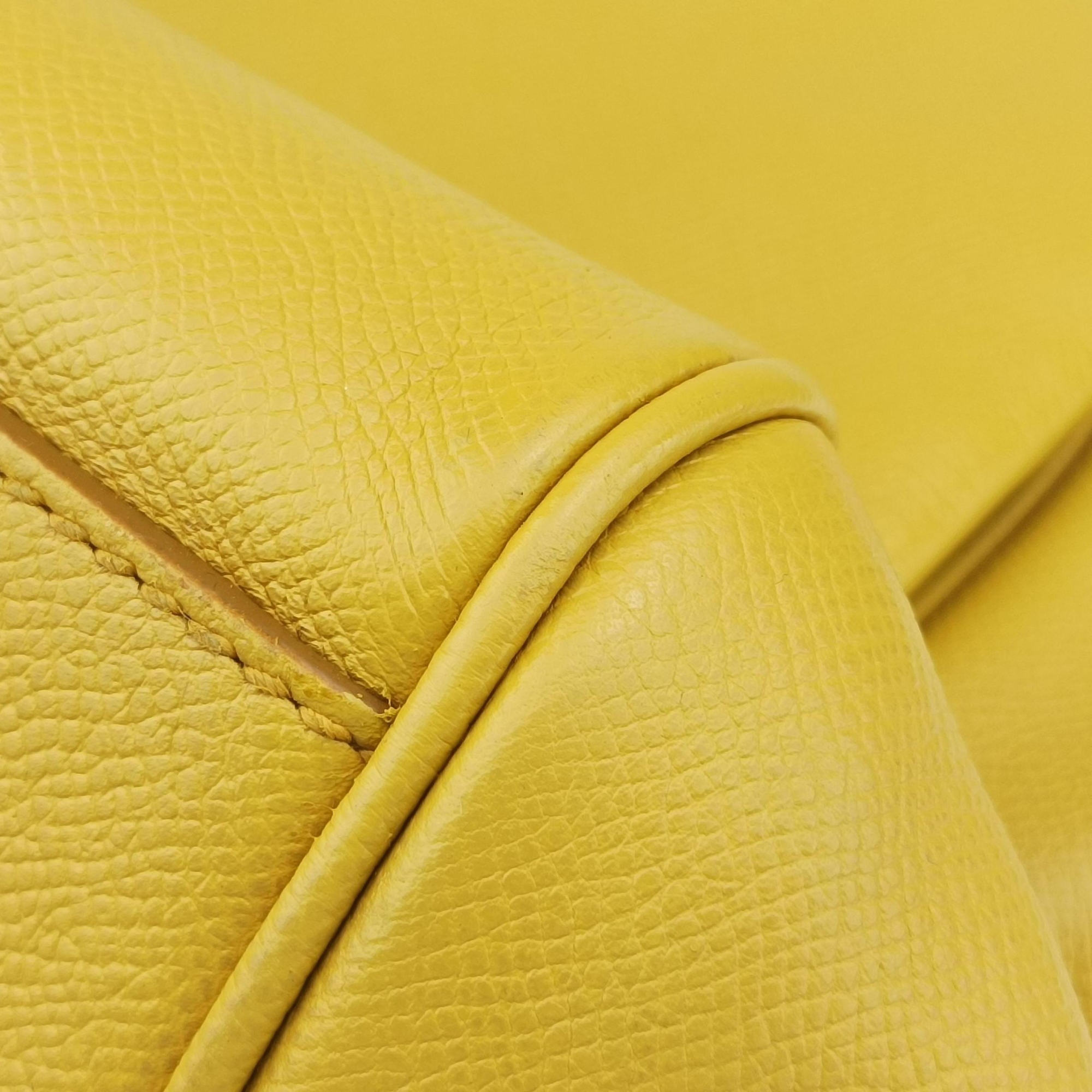 Sicily Yellow Leather シシリー イエロー レザー 