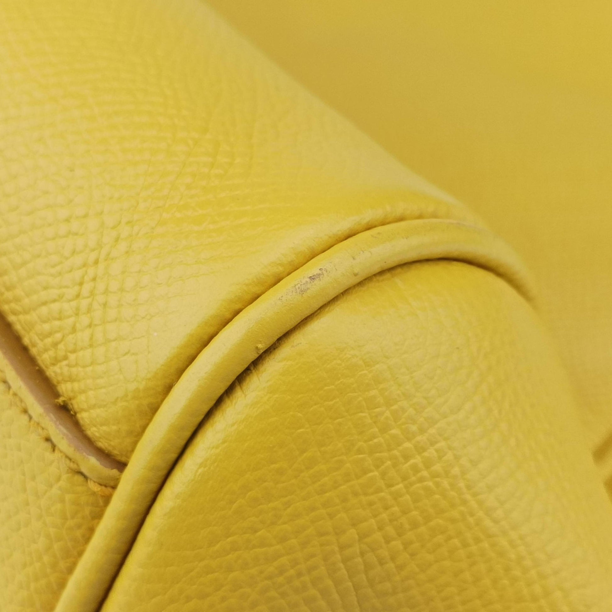 Sicily Yellow Leather シシリー イエロー レザー 