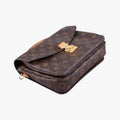 Pre-owned Louis Vuitton Pochette Metis MM Brown Monogram Canvas M44875 shoulderbag | stylenewstar