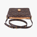 Pre-owned Louis Vuitton Pochette Metis MM Brown Monogram Canvas M44875 shoulderbag | stylenewstar