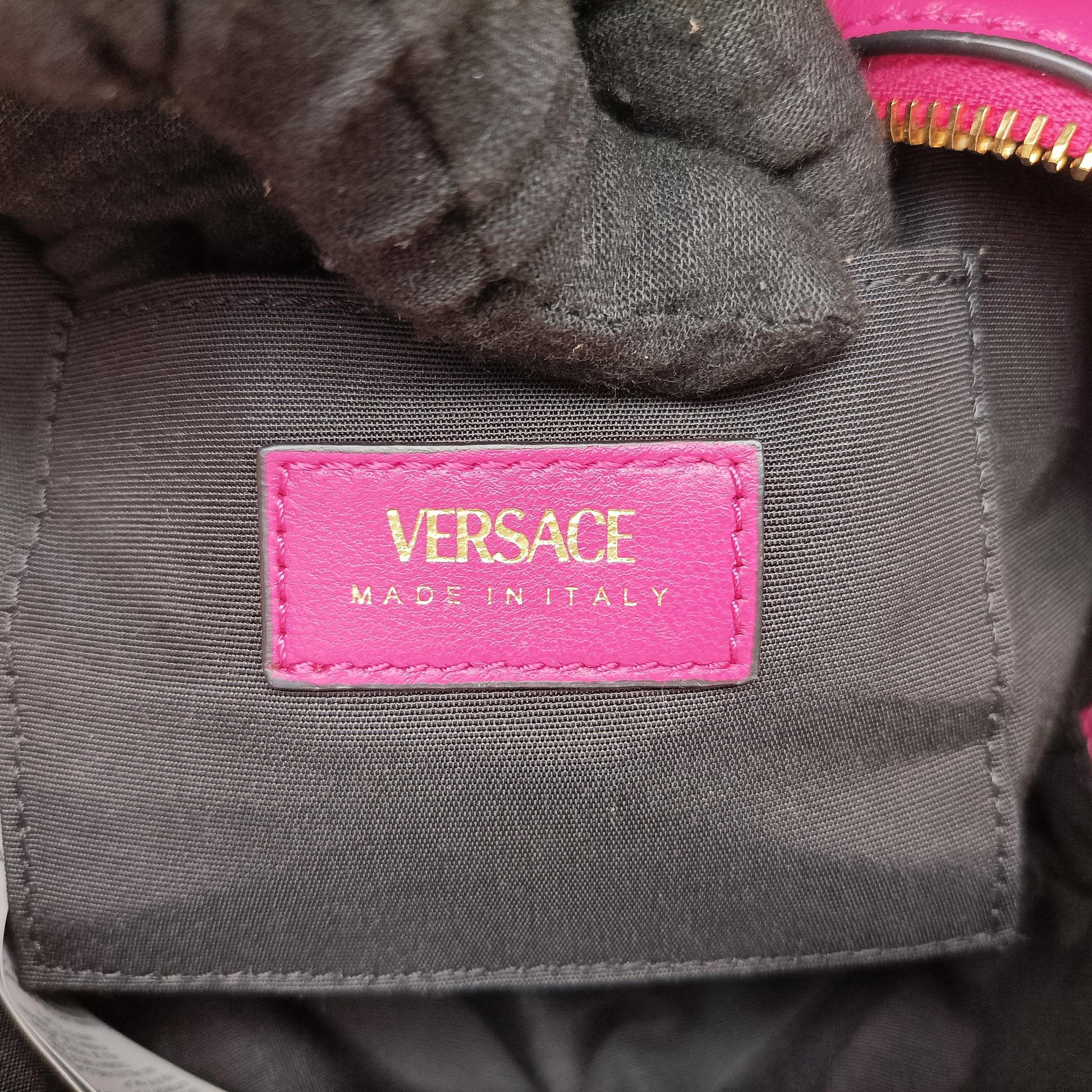La Medusa Camera Rose Leather ラ メドゥーサ カメラ ローズ レッド レザー 