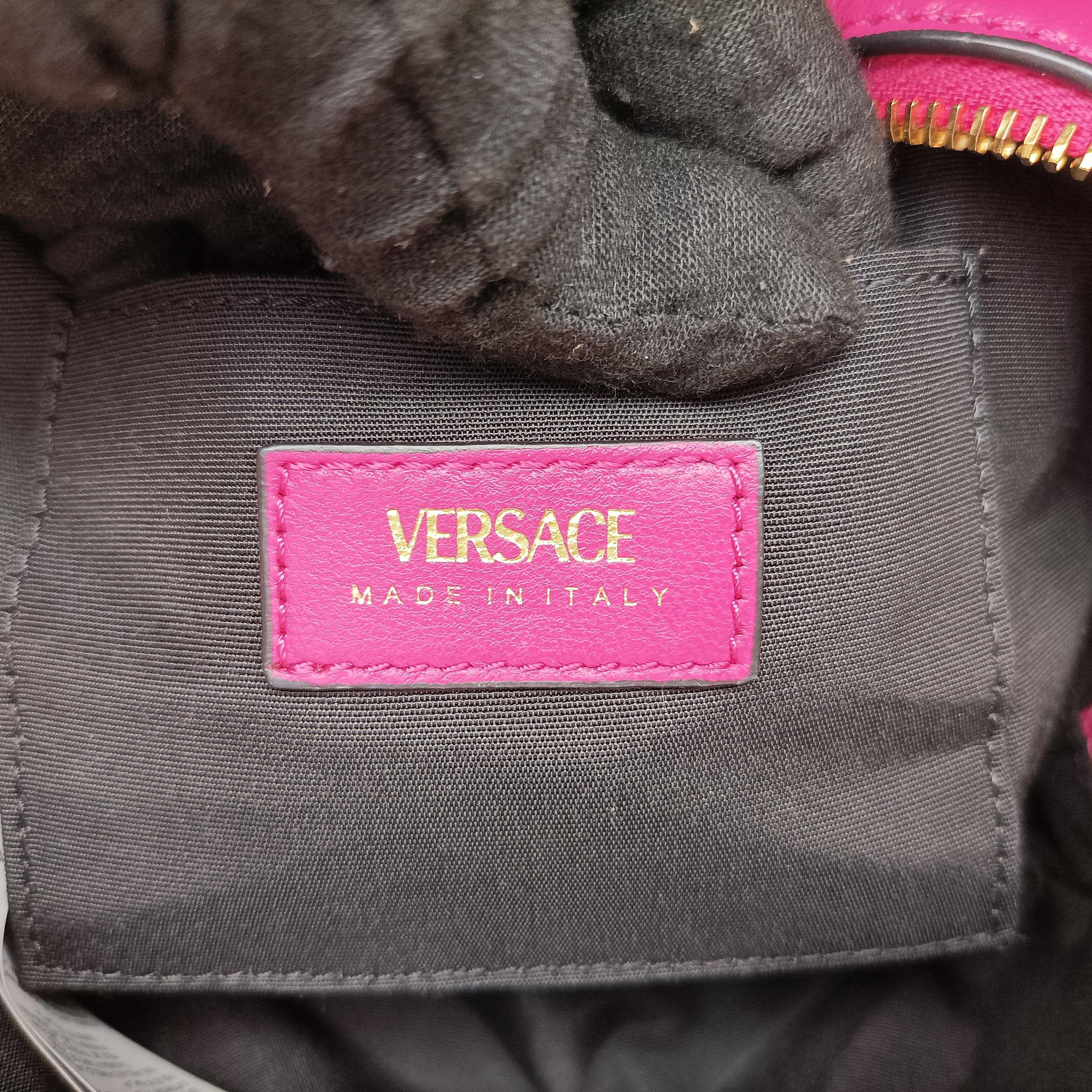 La Medusa Camera Rose Leather ラ メドゥーサ カメラ ローズ レッド レザー 