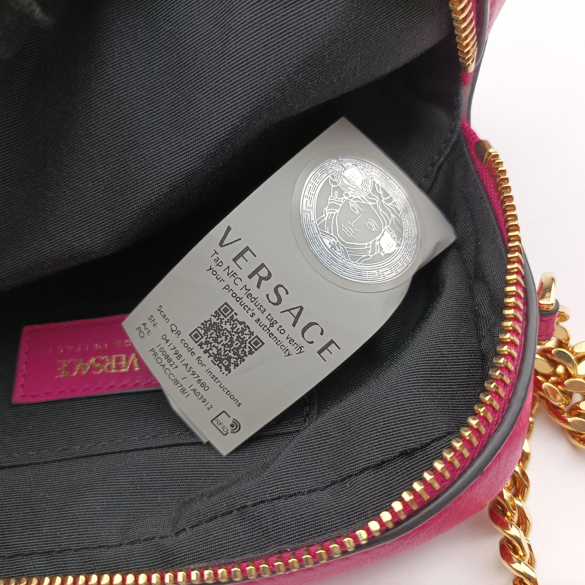 La Medusa Camera Rose Leather ラ メドゥーサ カメラ ローズ レッド レザー 