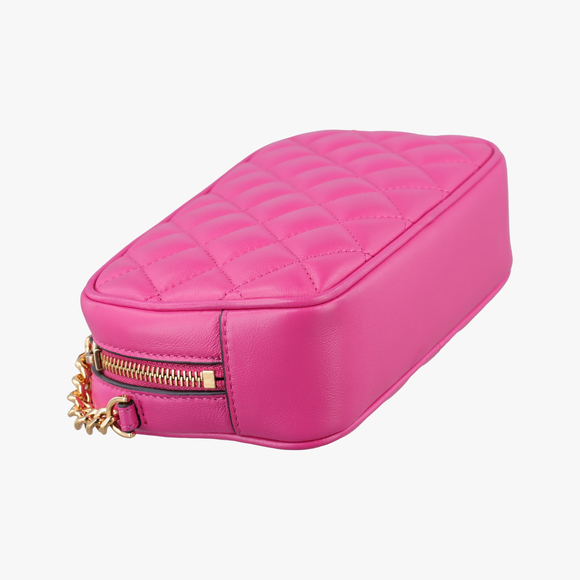La Medusa Camera Rose Leather ラ メドゥーサ カメラ ローズ レッド レザー 